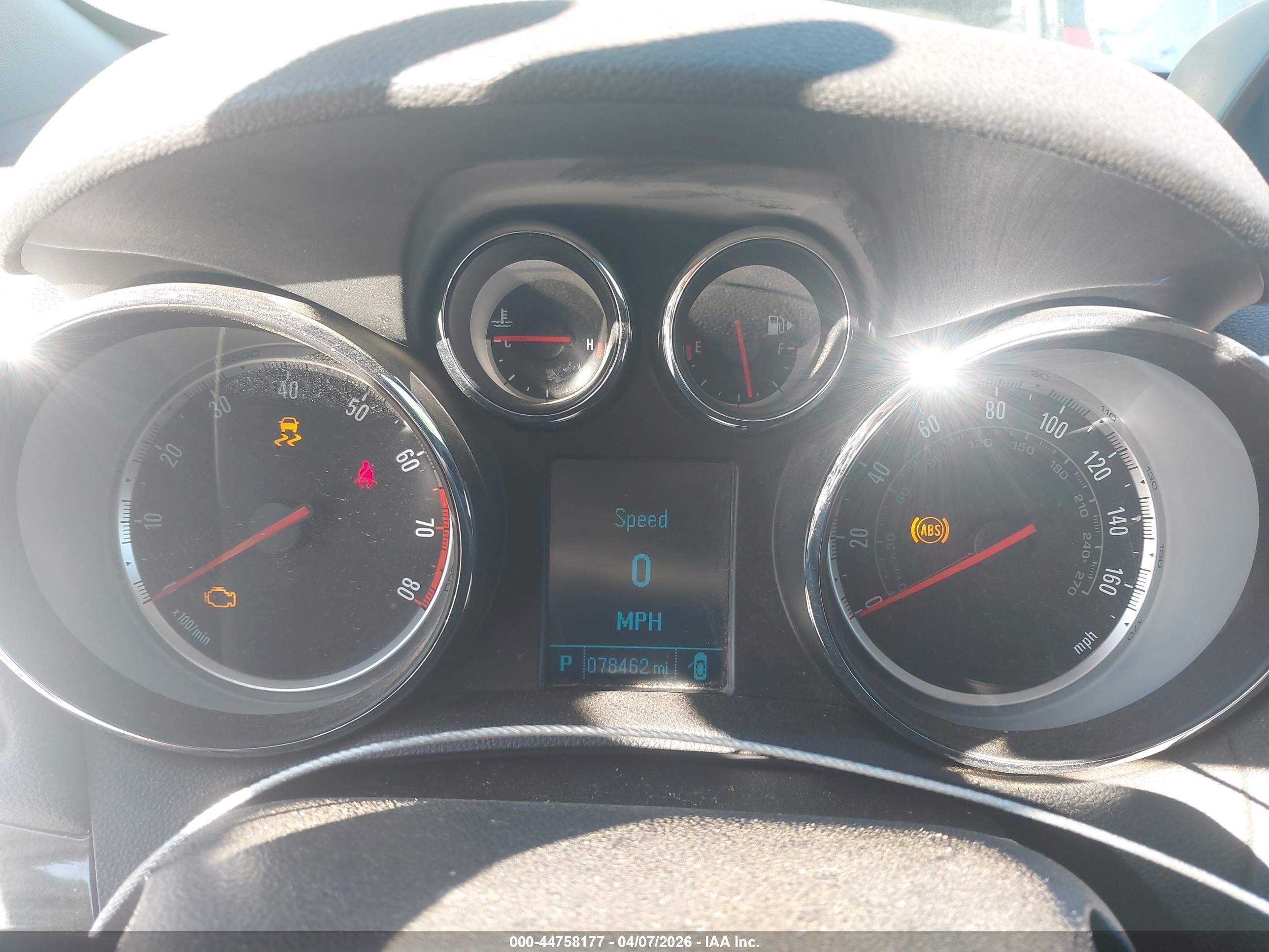 2014 Buick Encore VIN KL4CJFSB6EB611510 IAAI salvage auction — Side, Salvage (Utah), sold $400 on 2026-07-02 (photo 7)