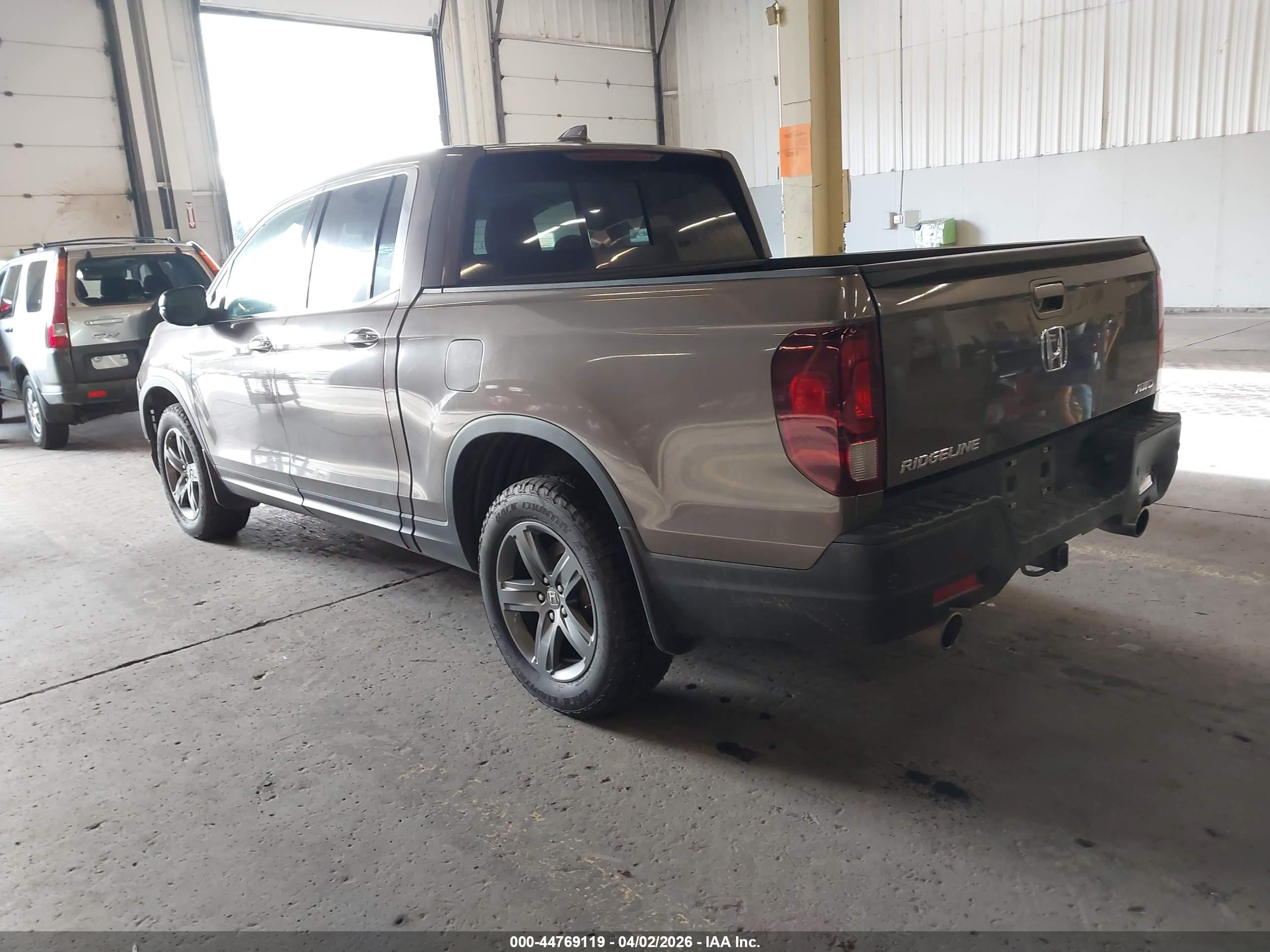 2023 Honda Ridgeline VIN 5FPYK3F79PB000956 IAAI salvage auction — Front End, Salvage (Oregon), sold $8,350 on 2026-07-09 (photo 3)