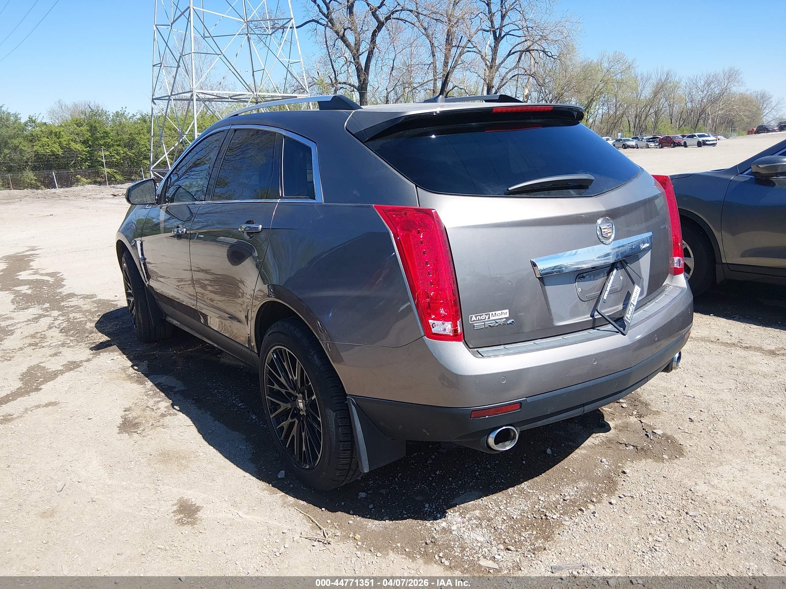 2011 Cadillac Srx VIN 3GYFNFEY5BS540978 IAAI salvage auction — Front End, Clear (Indiana), sold $1,650 on 2026-05-29 (photo 3)