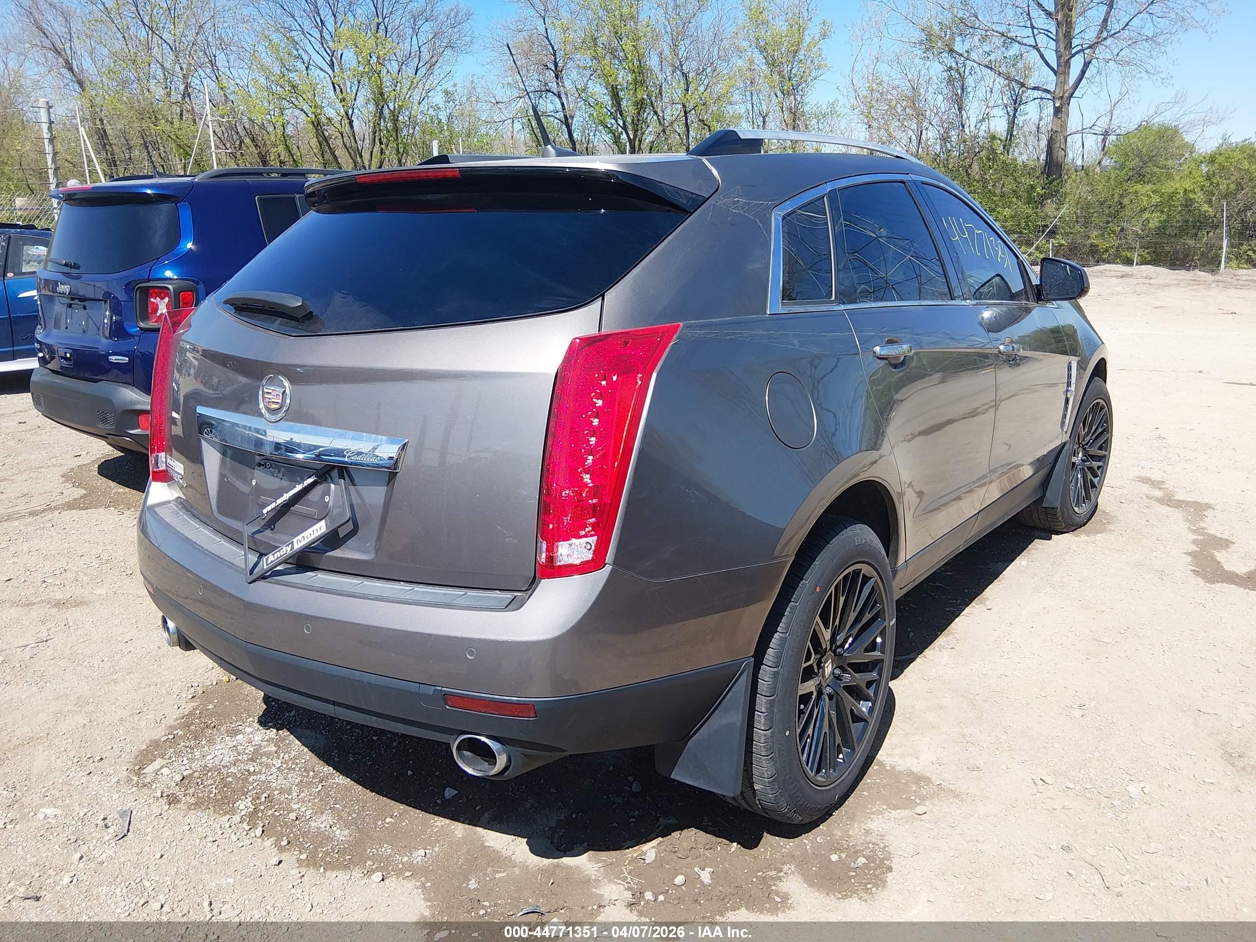 2011 Cadillac Srx VIN 3GYFNFEY5BS540978 IAAI salvage auction — Front End, Clear (Indiana), sold $1,650 on 2026-05-29 (photo 4)