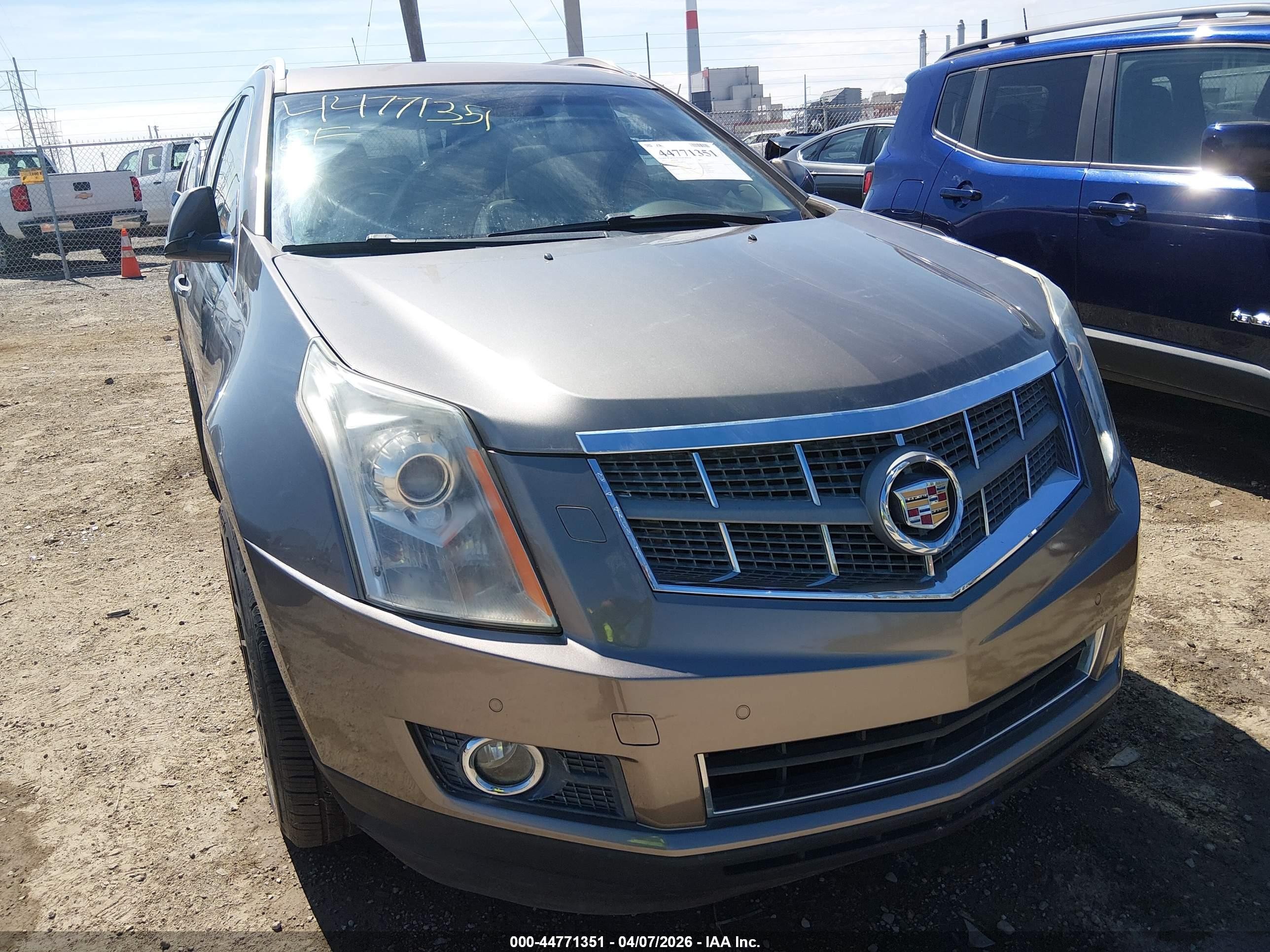 2011 Cadillac Srx VIN 3GYFNFEY5BS540978 IAAI salvage auction — Front End, Clear (Indiana), sold $1,650 on 2026-05-29 (photo 6)
