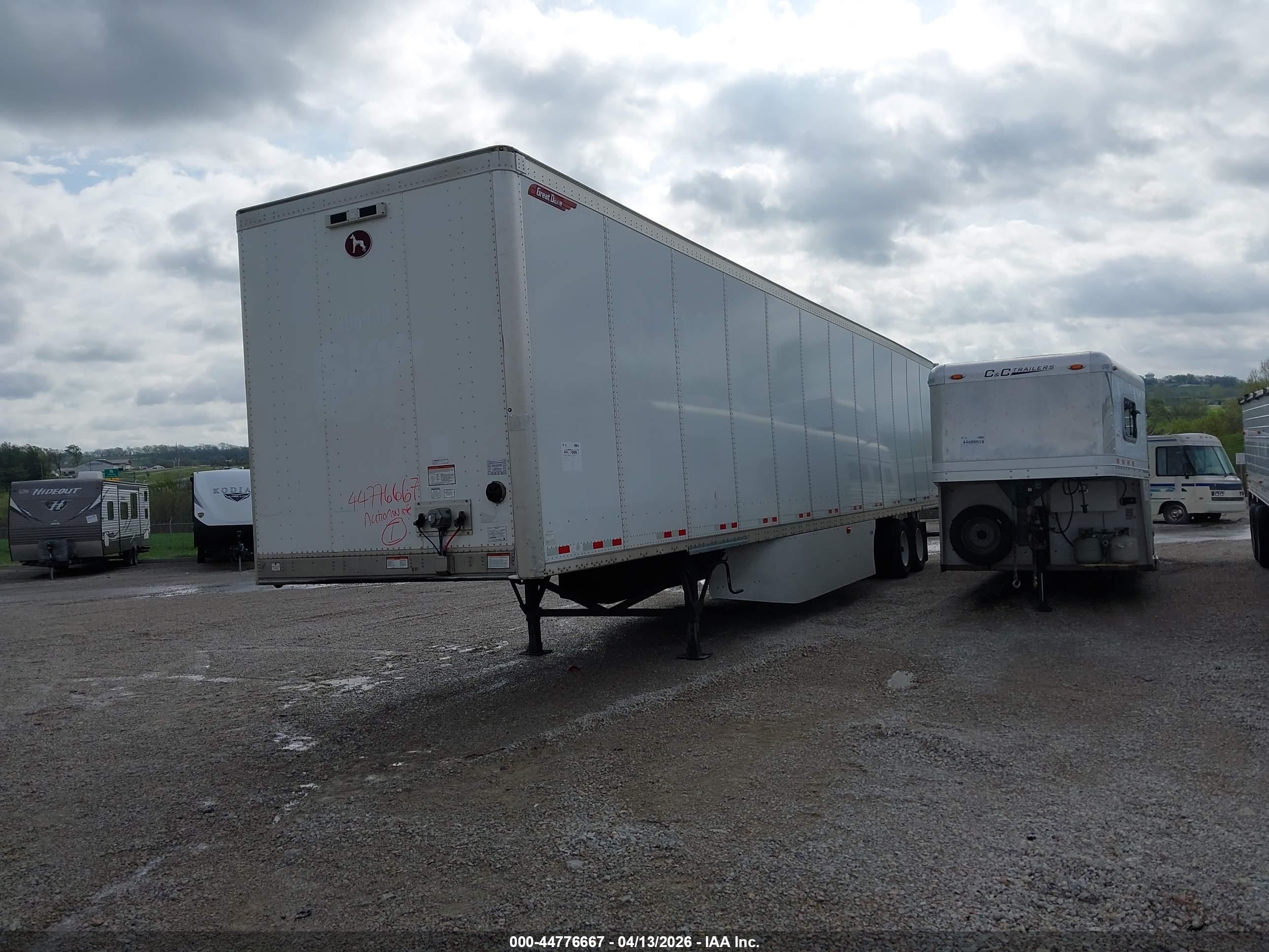 2023 Great Dane Trailers Great Dane Trailers VIN 1GR1P0628PT514928 IAAI salvage auction — Rear End, Salvage (Missouri), sold $800 on 2026-09-09 (photo 2)