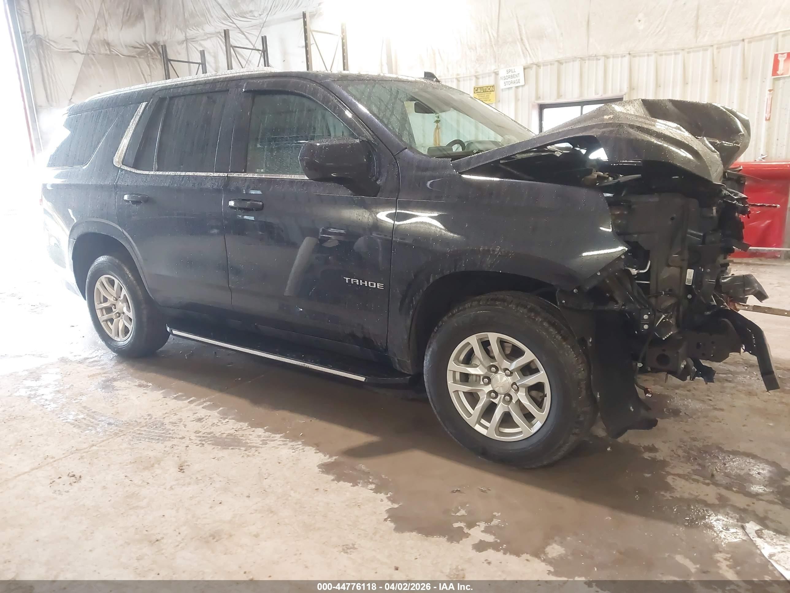 2021 Chevrolet Tahoe VIN 1GNSKNKD4MR360199 — IAAI salvage auction photo