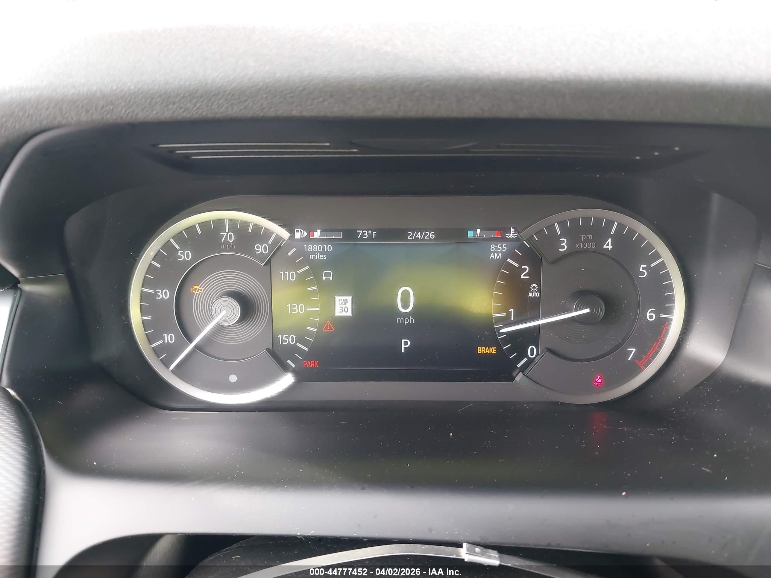 2021 Land rover Discovery sport VIN SALCT2FX4MH899210 IAAI salvage auction — Front End, Original (Texas), sold $3,500 on 2026-09-19 (photo 7)