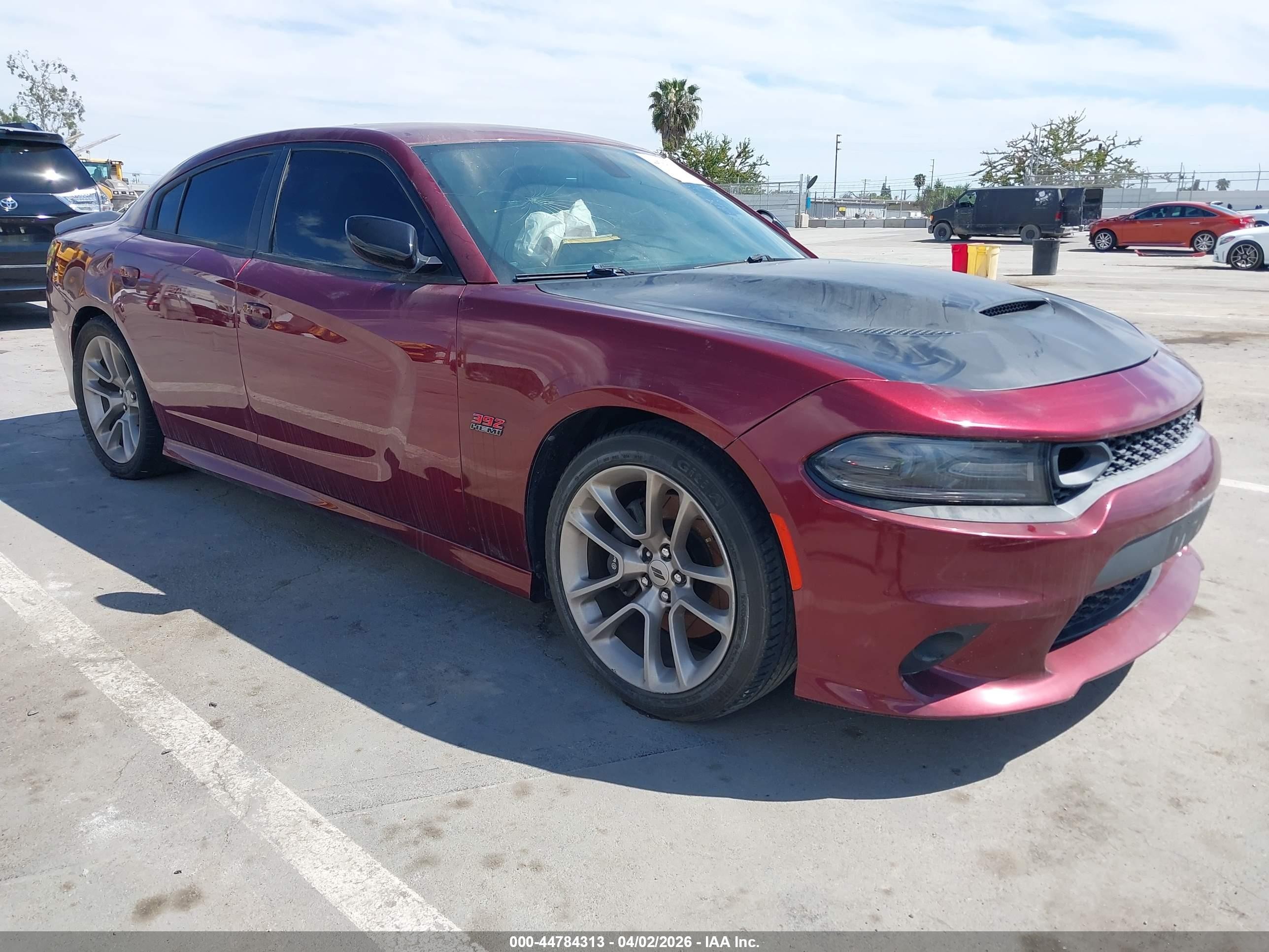 2019 Dodge Charger VIN 2C3CDXGJ7KH632005 — IAAI salvage auction photo