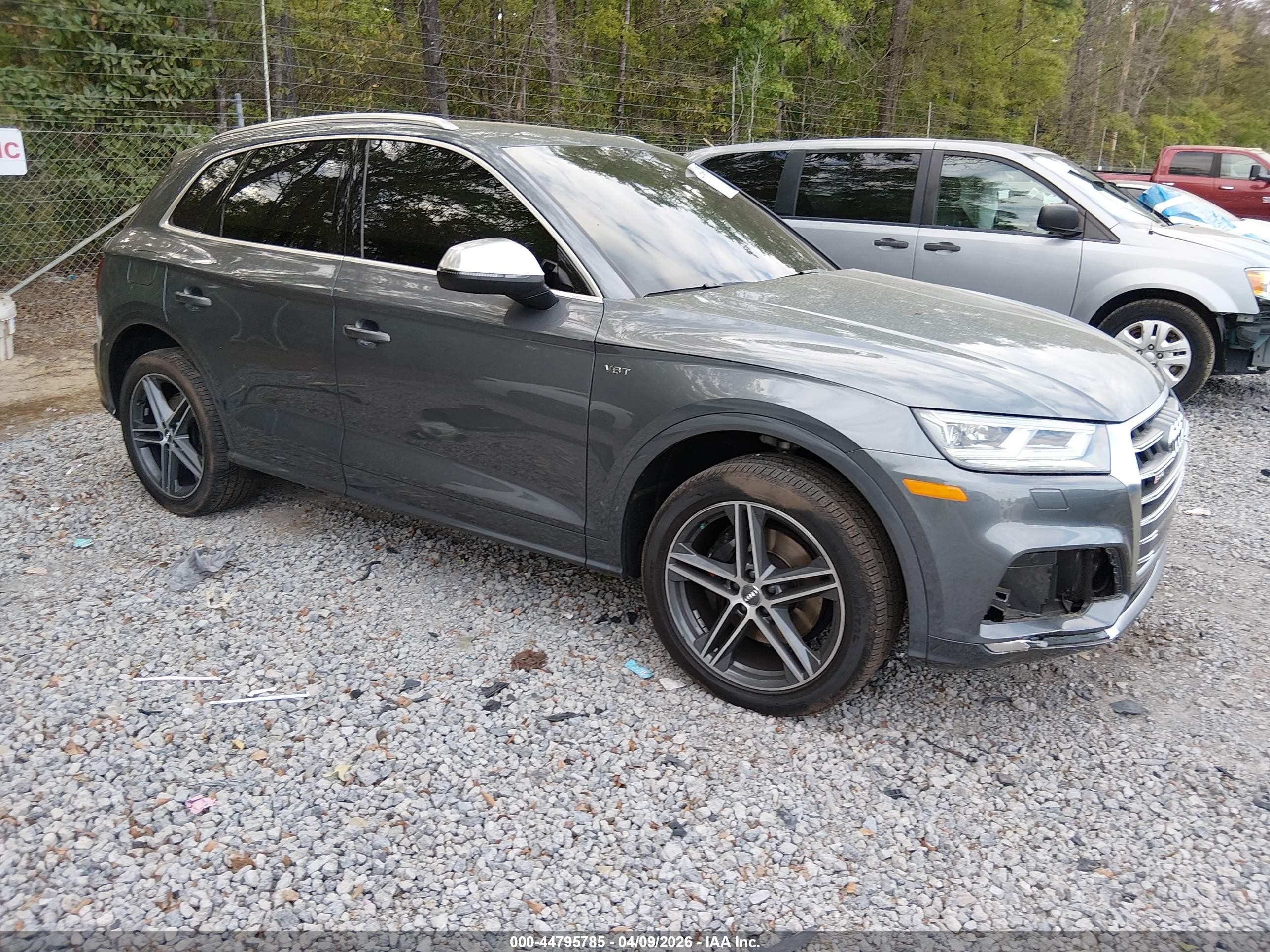 2018 Audi SQ5 VIN WA1A4AFY6J2149038 — IAAI salvage auction photo
