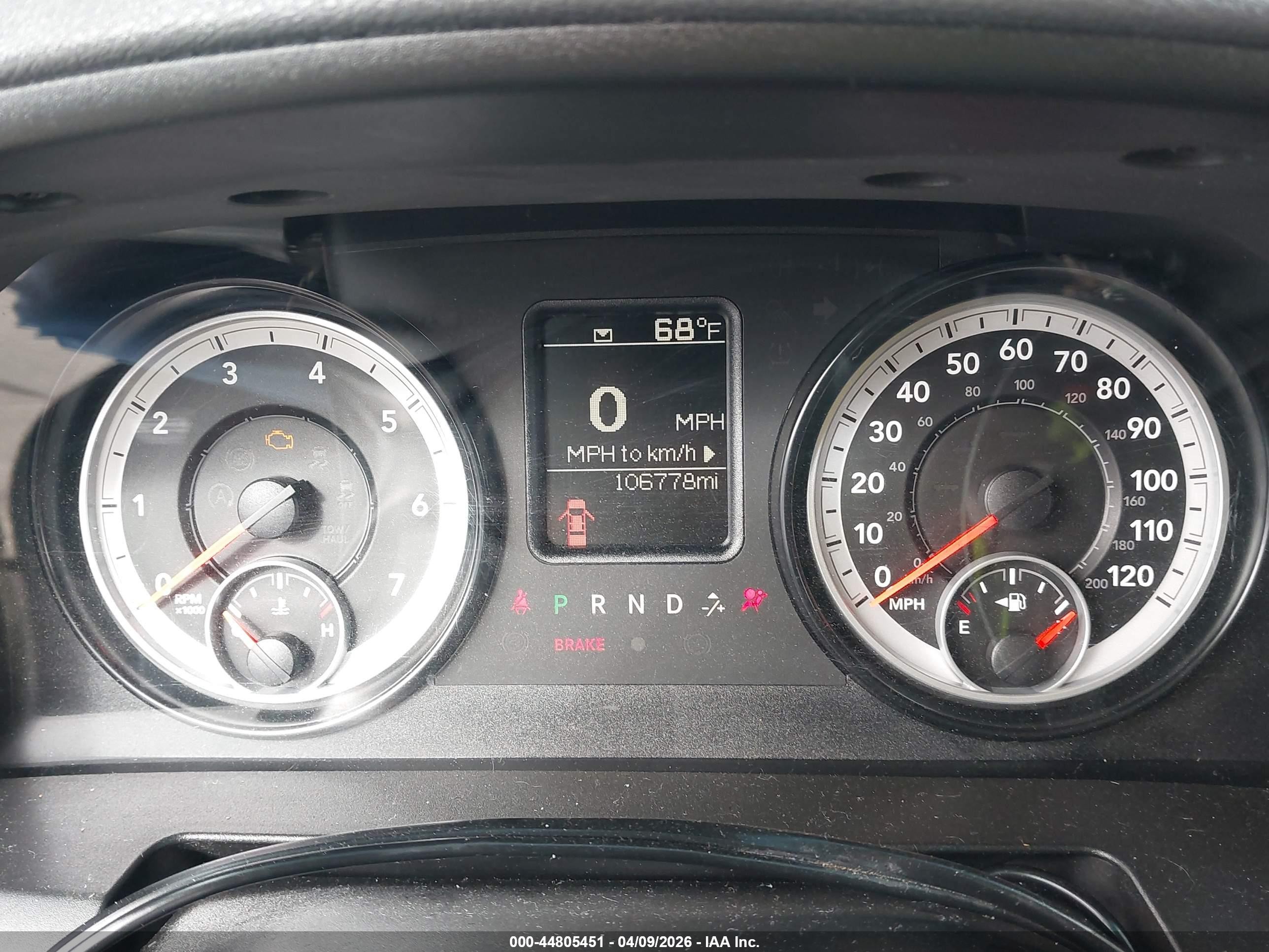 2014 Ram 1500 VIN 1C6RR7KT6ES469304 IAAI salvage auction — Unknown, Regular (South Dakota), sold $5,025 on 2026-09-25 (photo 7)