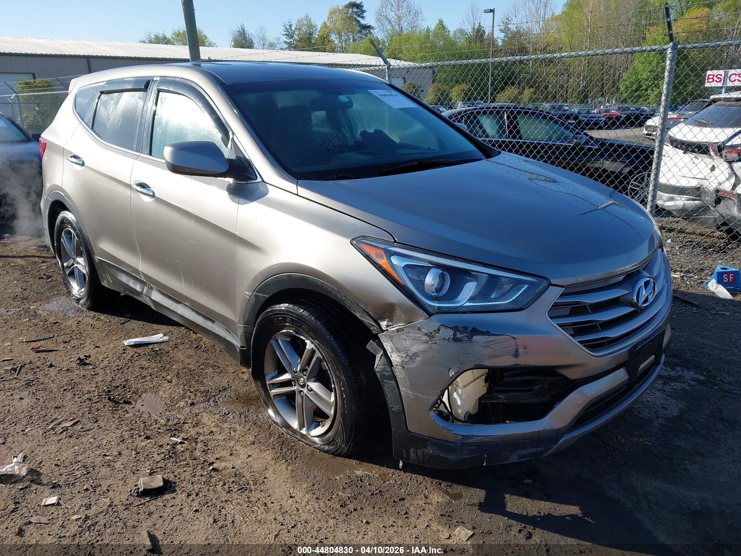 2017 Hyundai Santa Fe VIN 5NMZTDLB9HH000951 IAAI salvage auction — Unknown, Salvage (Virginia), sold $1,950 on 2026-07-12 (photo 1)