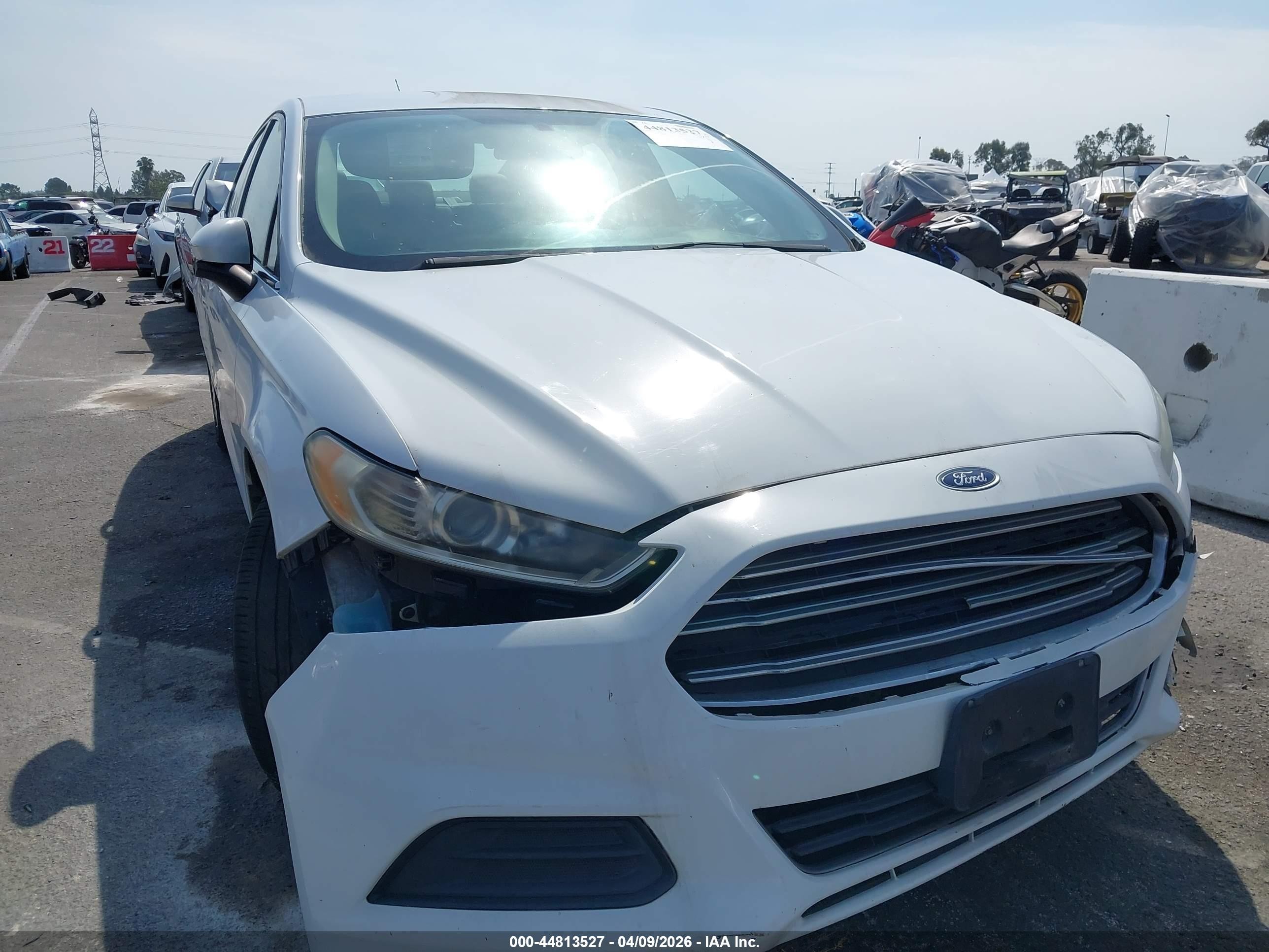 2014 Ford Fusion VIN 3FA6P0G77ER283891 IAAI salvage auction — Front End, Salvage (Idaho), sold $950 on 2026-07-02 (photo 6)