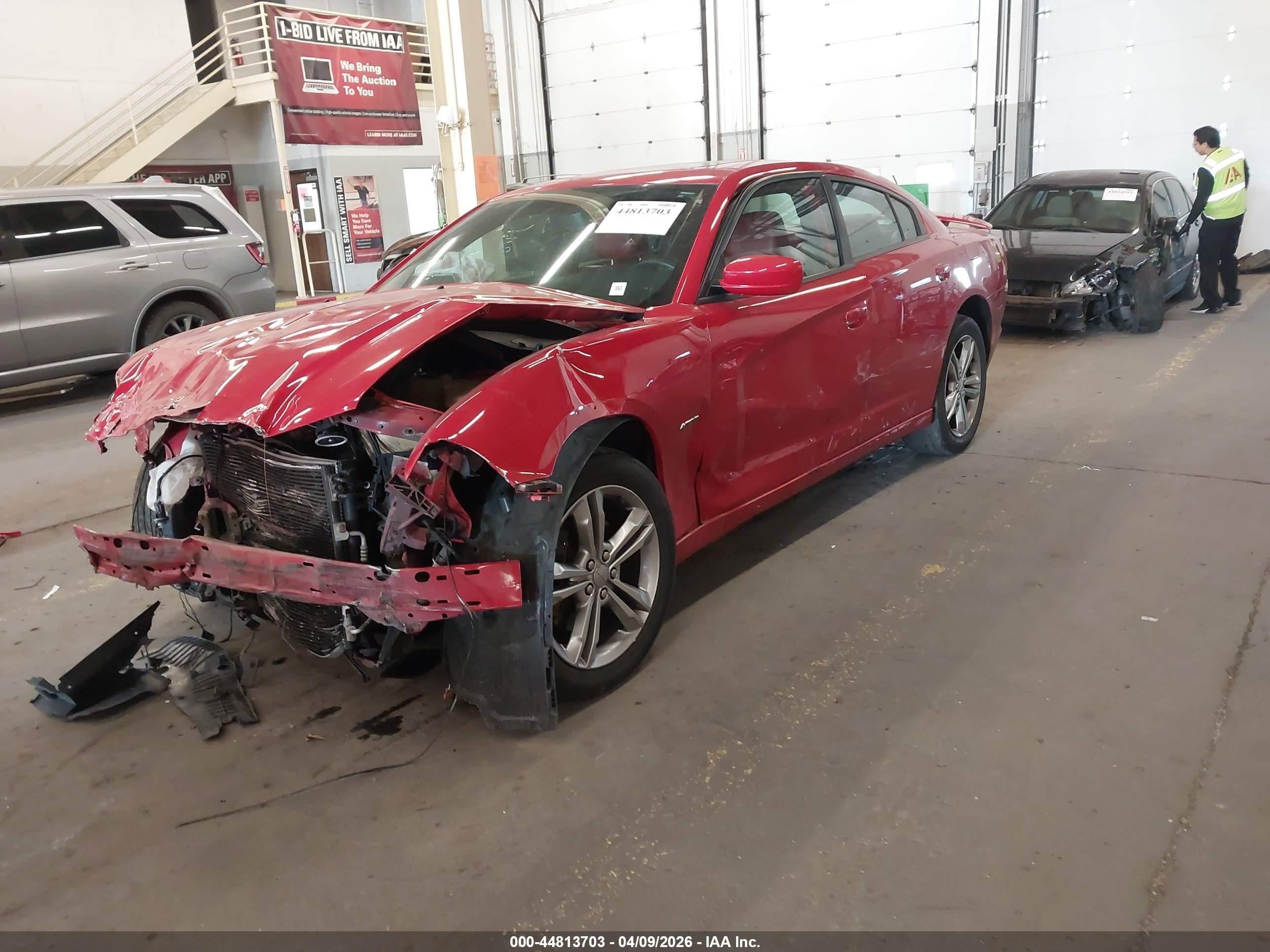 2013 Dodge Charger VIN 2C3CDXDTXDH598036 IAAI salvage auction — Front End, Salvage (Oregon), sold $750 on 2026-09-13 (photo 2)