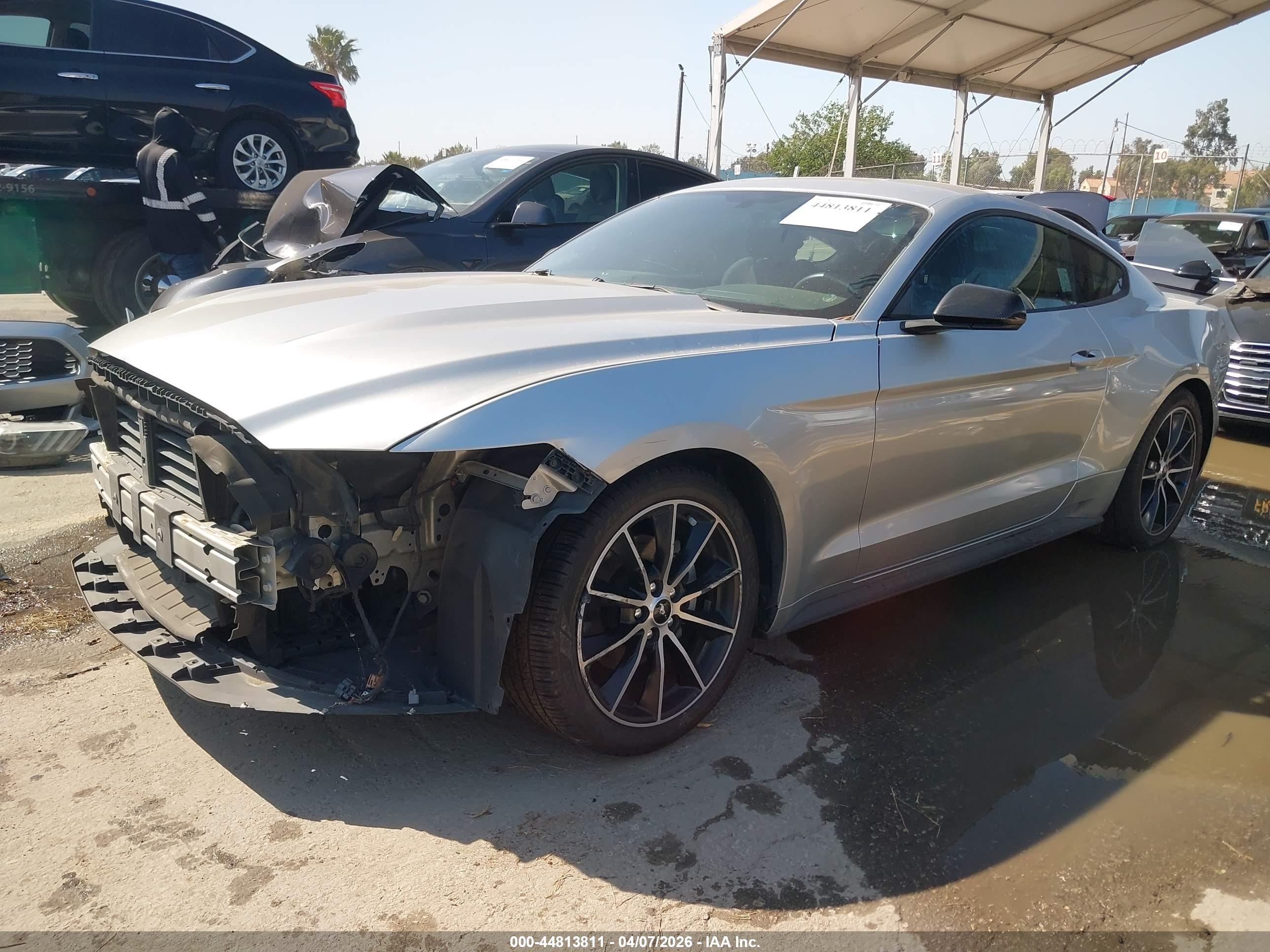 2016 Ford Mustang VIN 1FA6P8TH4G5230469 IAAI salvage auction — Water/Flood, Salvage (California), sold $2,350 on 2026-07-10 (photo 2)