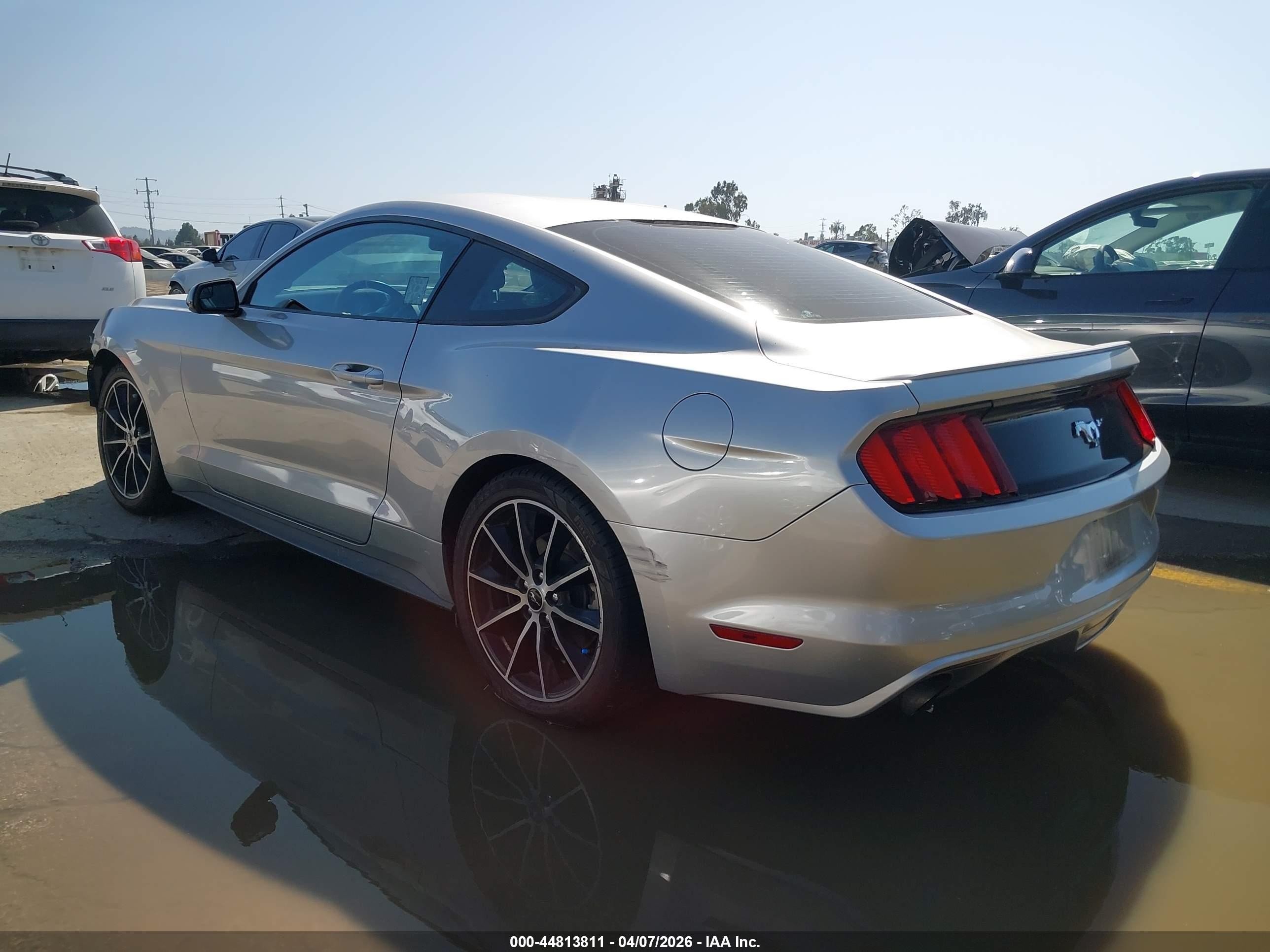 2016 Ford Mustang VIN 1FA6P8TH4G5230469 IAAI salvage auction — Water/Flood, Salvage (California), sold $2,350 on 2026-07-10 (photo 3)