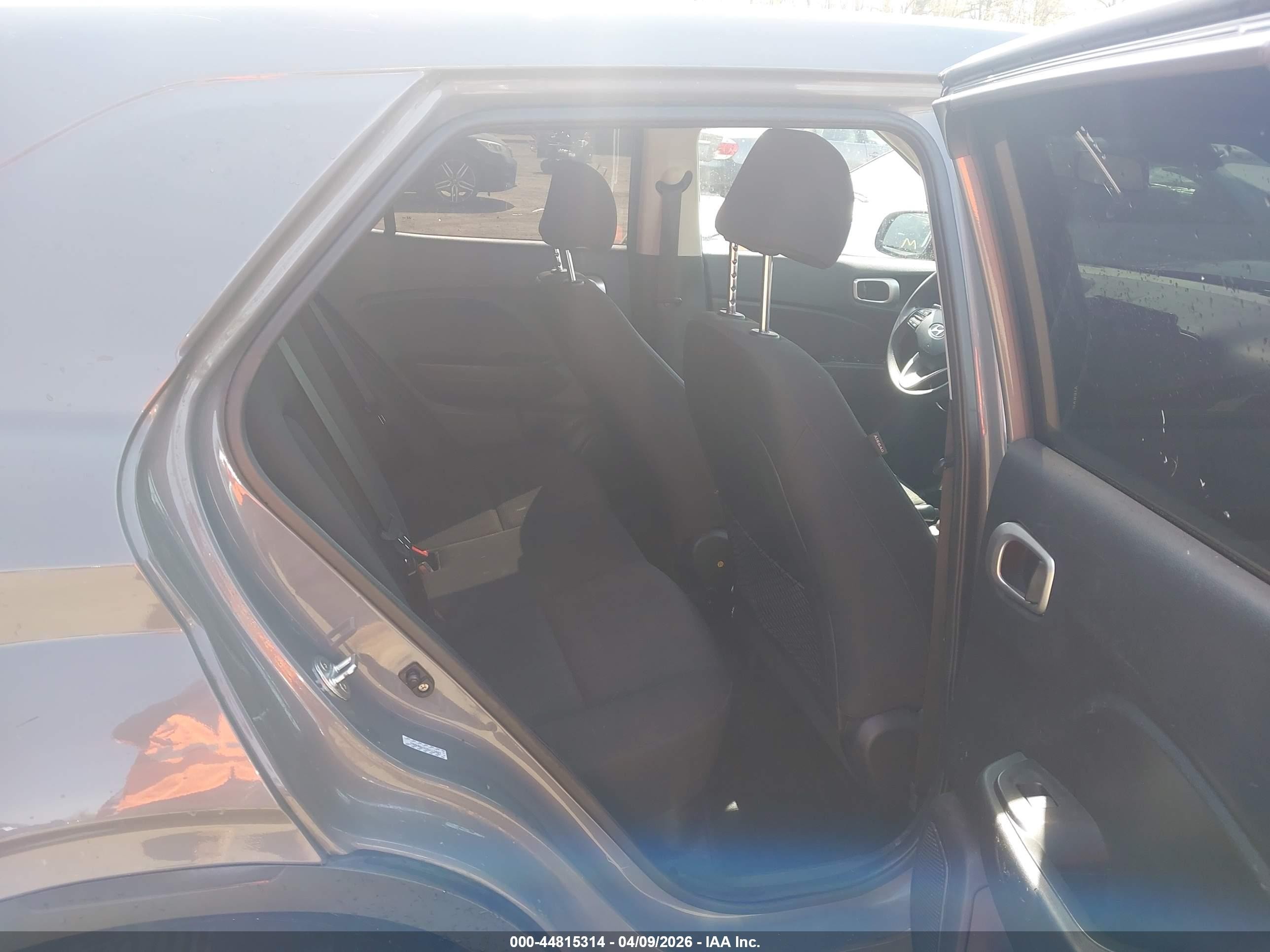 2021 Hyundai Venue VIN KMHRB8A3XMU112887 IAAI salvage auction — Front End, Salvage - Greater Than 75% (Maryland), sold $2,350 on 2026-09-04 (photo 8)