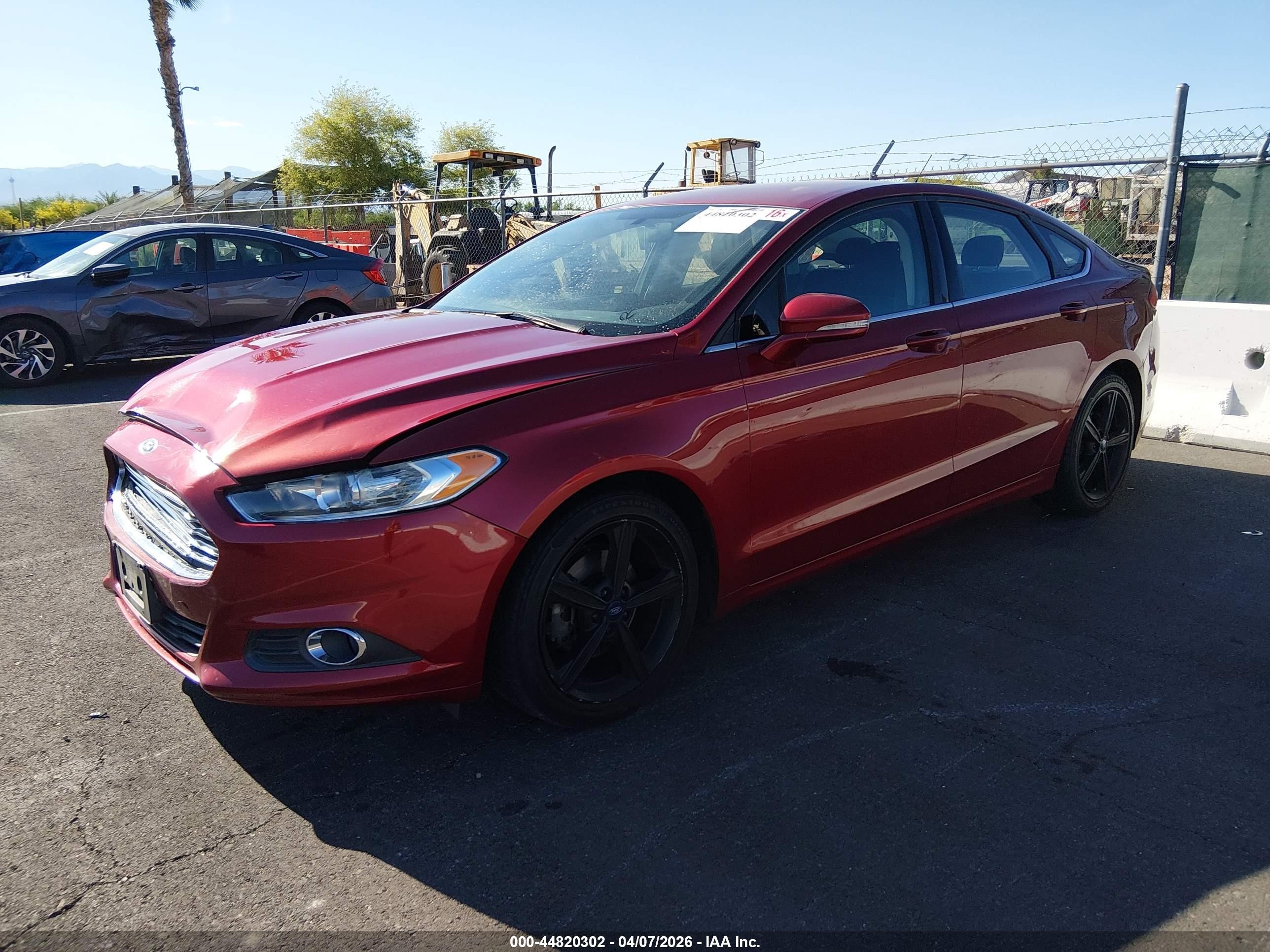 2016 Ford Fusion VIN 3FA6P0HD4GR116248 IAAI salvage auction — Front End, Salvage (Nevada), sold $1,875 on 2026-07-10 (photo 2)