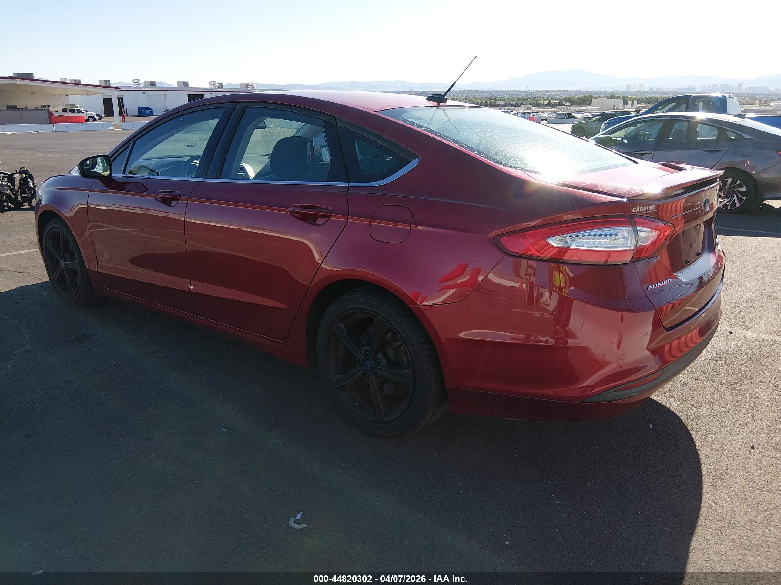 2016 Ford Fusion VIN 3FA6P0HD4GR116248 IAAI salvage auction — Front End, Salvage (Nevada), sold $1,875 on 2026-07-10 (photo 3)