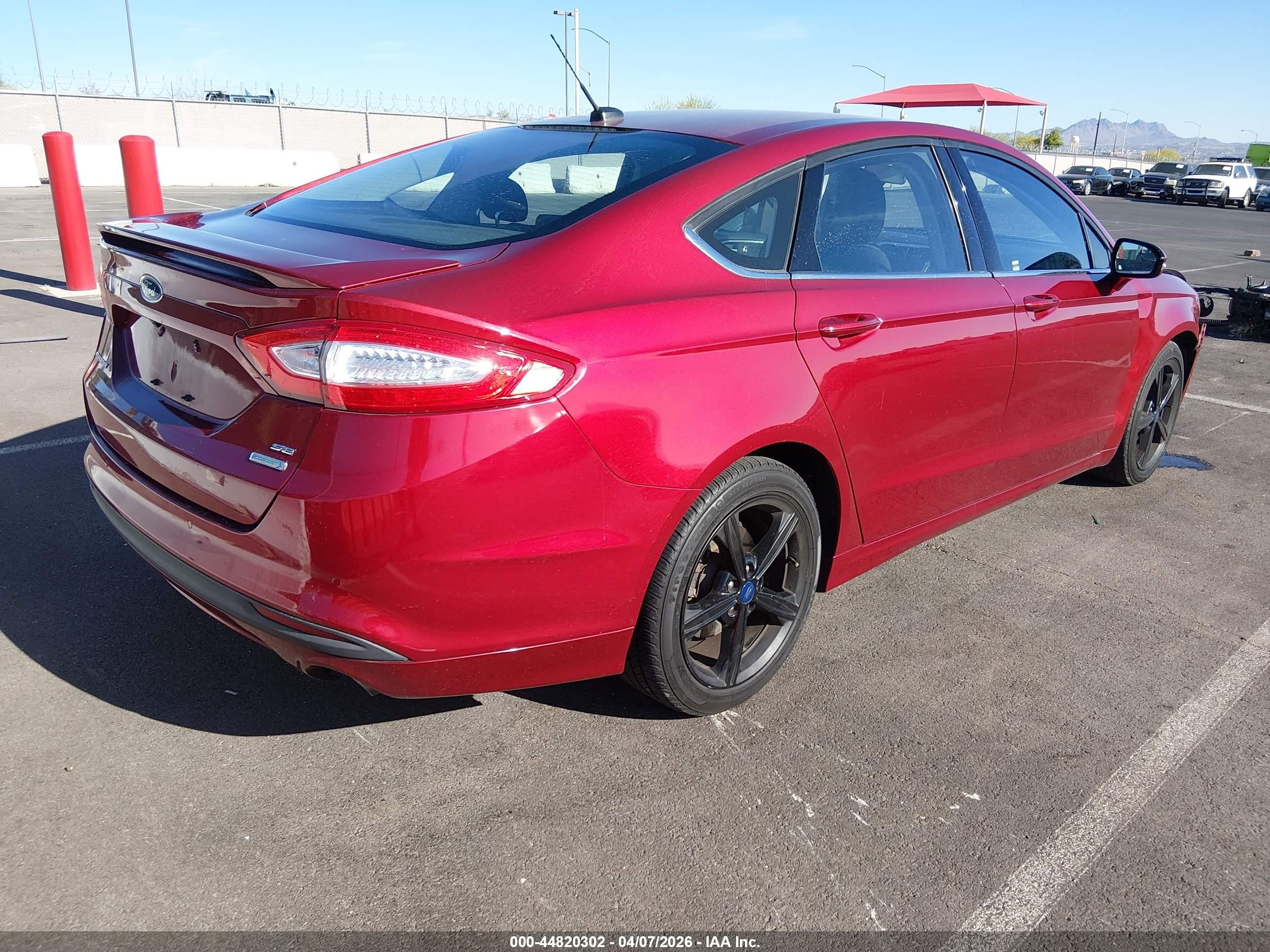 2016 Ford Fusion VIN 3FA6P0HD4GR116248 IAAI salvage auction — Front End, Salvage (Nevada), sold $1,875 on 2026-07-10 (photo 4)