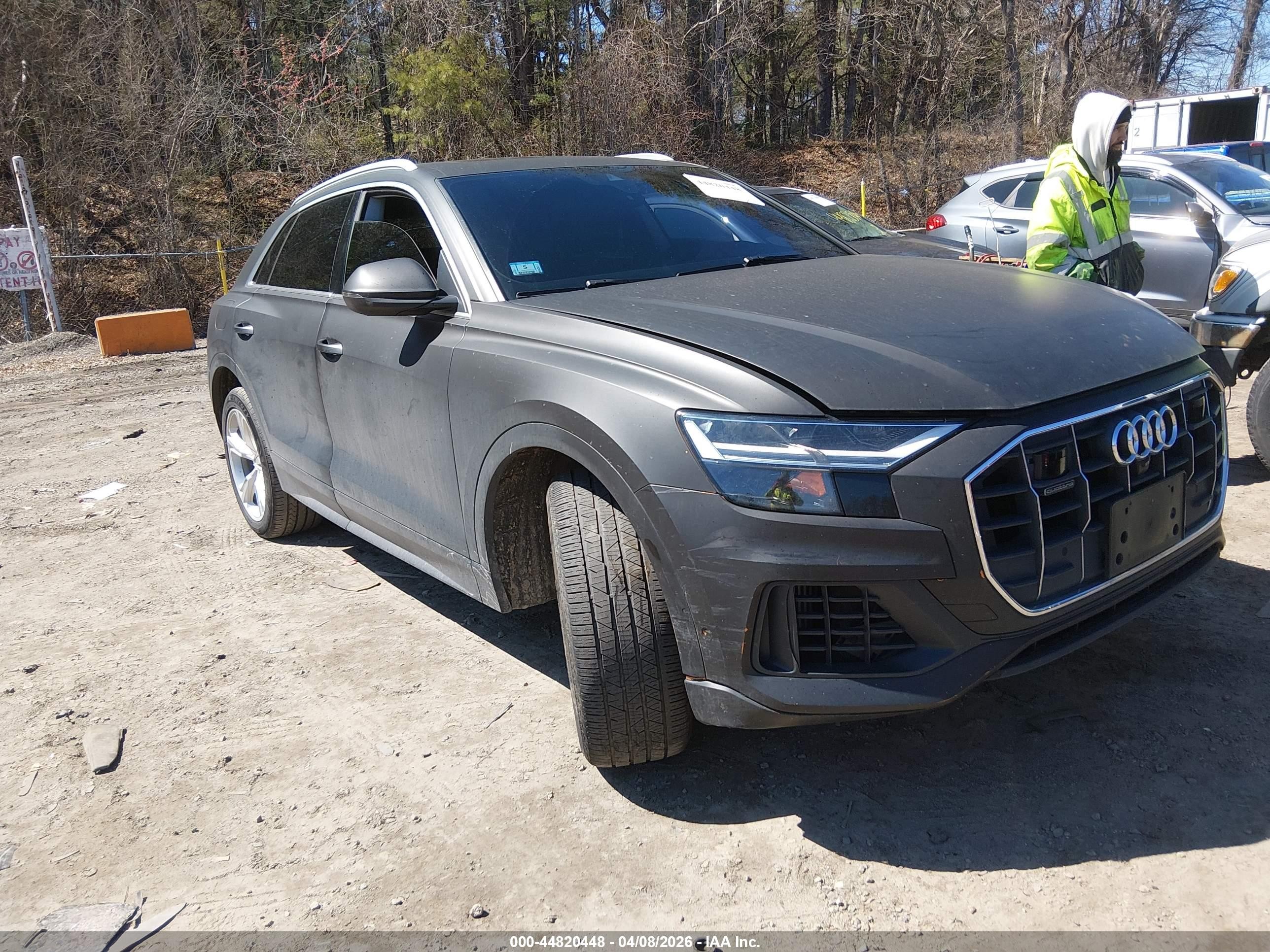 2019 Audi Q8 VIN WA1BVAF16KD007265 — IAAI salvage auction photo