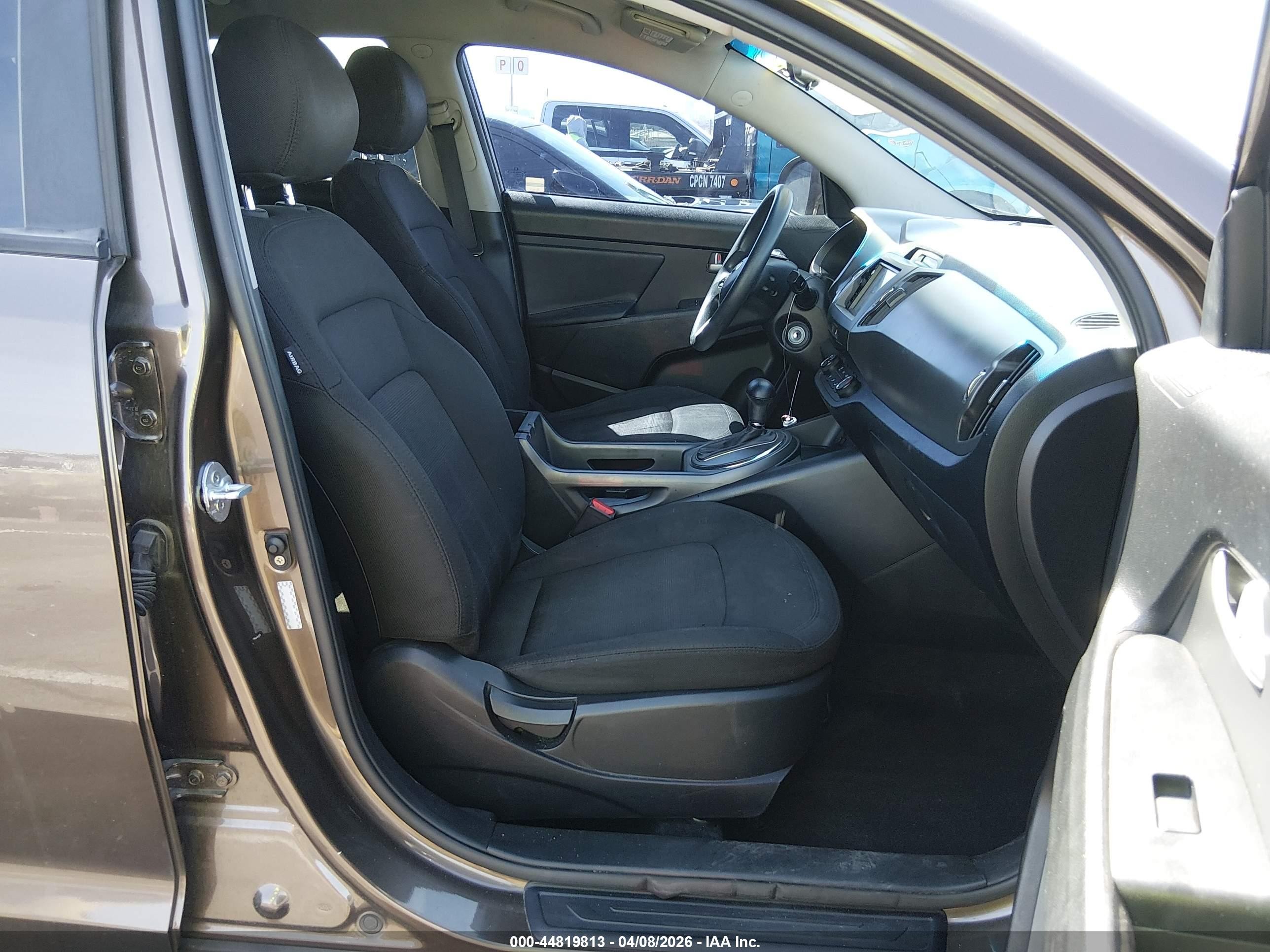 2013 Kia Sportage VIN KNDPB3A29D7391317 IAAI salvage auction — Rear End, Salvage (Nevada), sold $2,150 on 2026-07-12 (photo 5)
