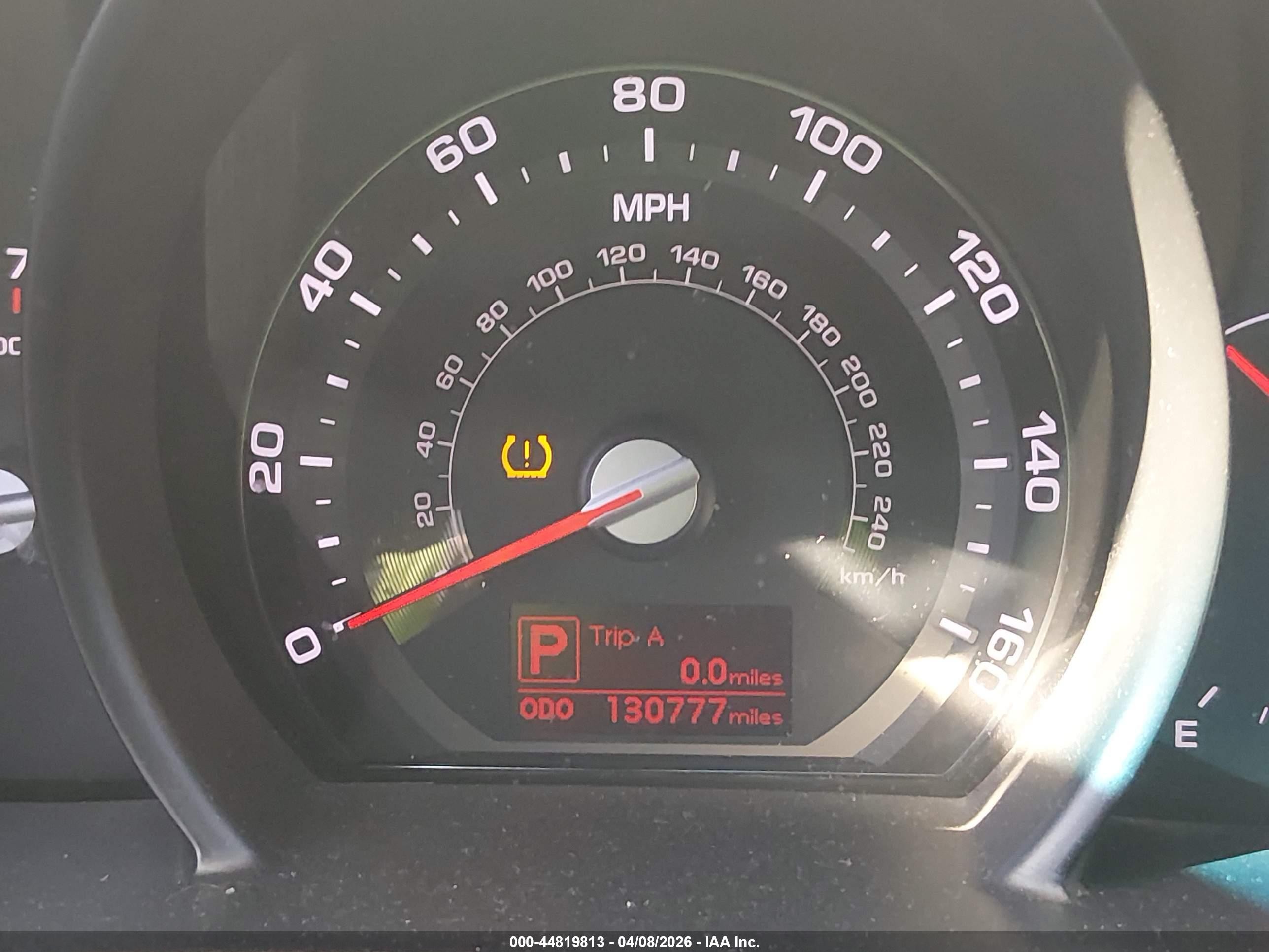 2013 Kia Sportage VIN KNDPB3A29D7391317 IAAI salvage auction — Rear End, Salvage (Nevada), sold $2,150 on 2026-07-12 (photo 7)