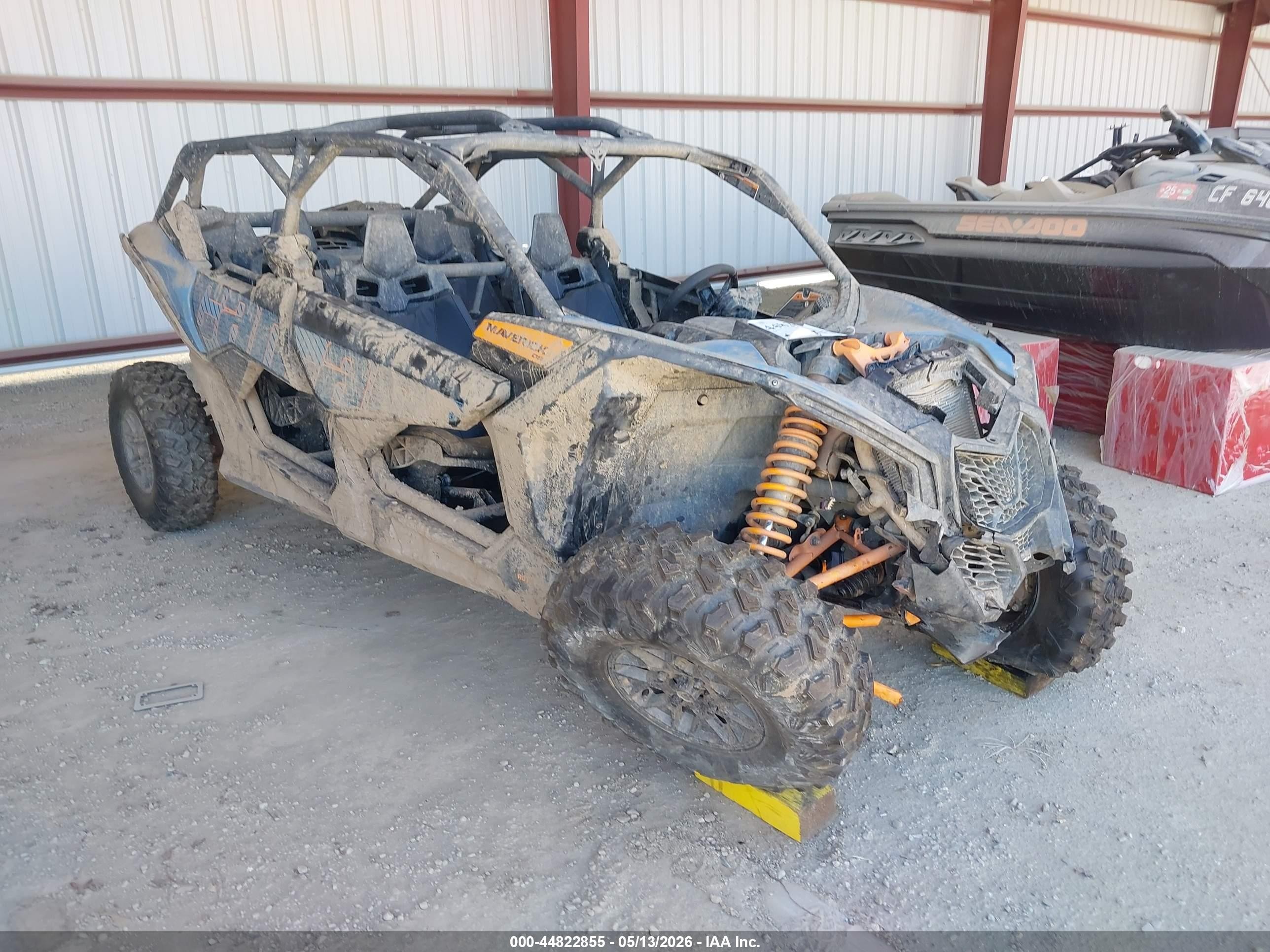 2025 Can-Am MAVERICK X3 MAX VIN 3JBVMAY23SE000514 — IAAI salvage auction photo