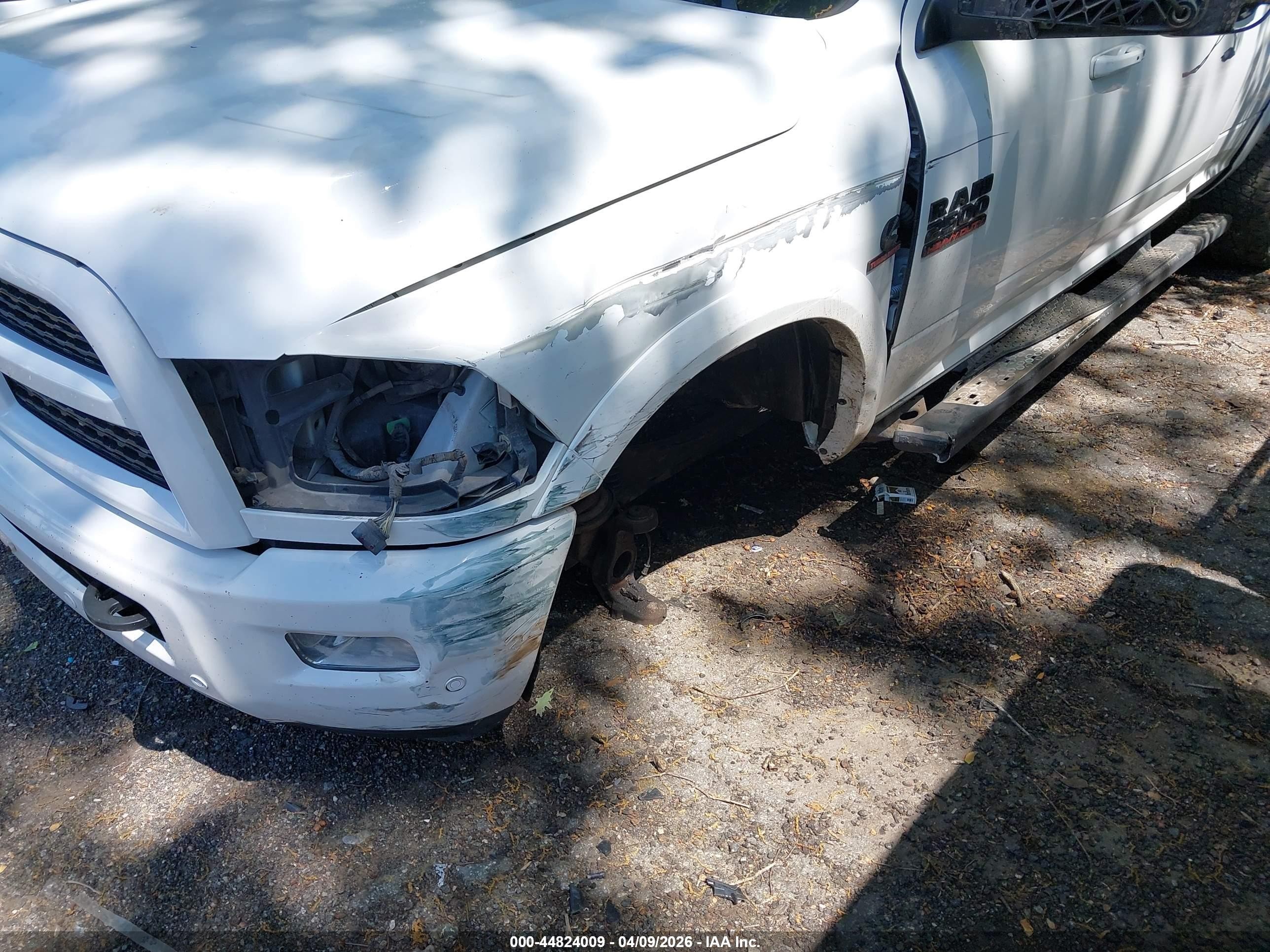 2017 Ram 2500 VIN 3C6UR5FL6HG586384 IAAI salvage auction — Front End, Salvage (Idaho), sold $8,600 on 2026-09-13 (photo 6)