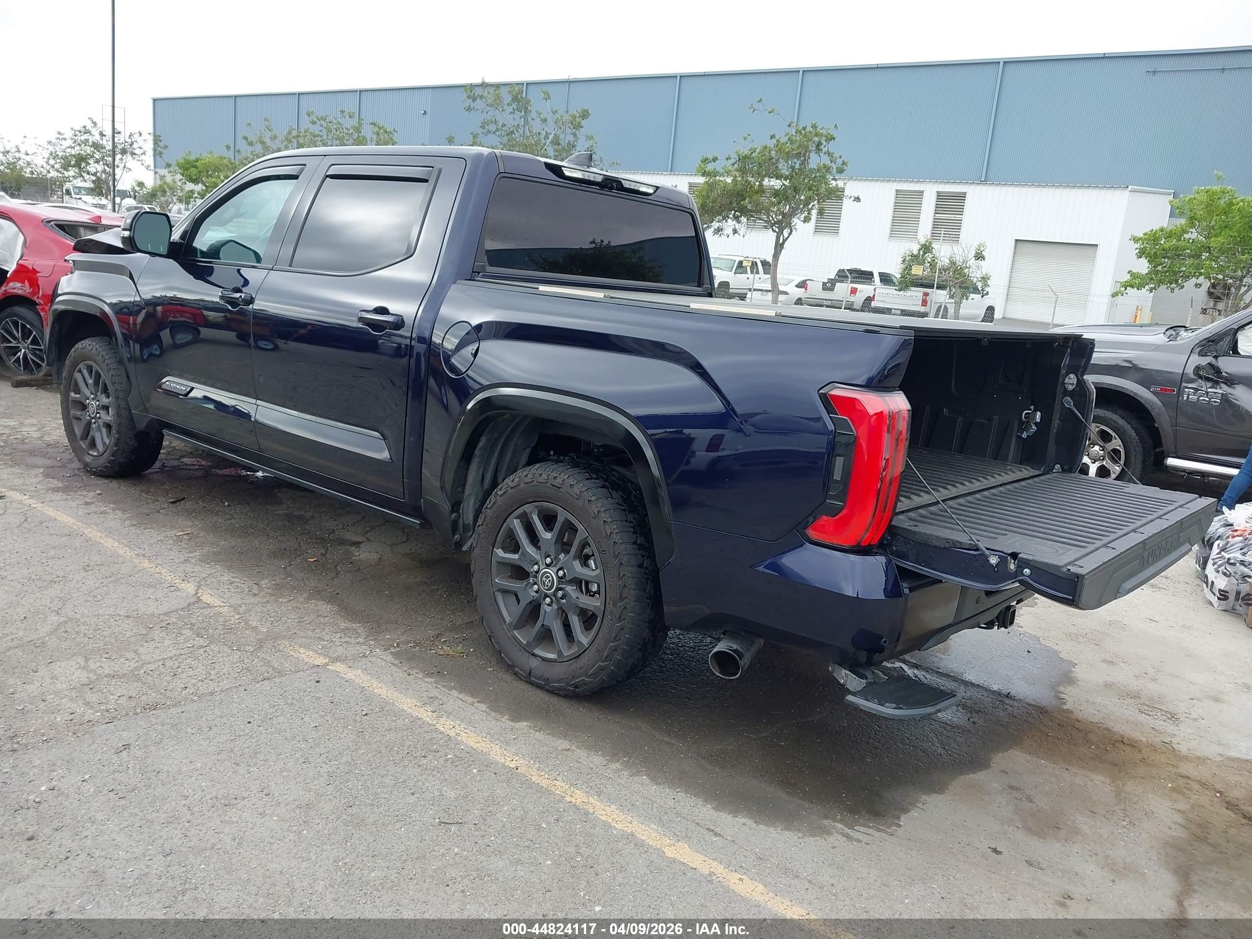 2023 Toyota Tundra VIN 5TFNA5DB7PX106863 IAAI salvage auction — Front End, Salvage (California), sold $20,900 on 2026-06-15 (photo 3)