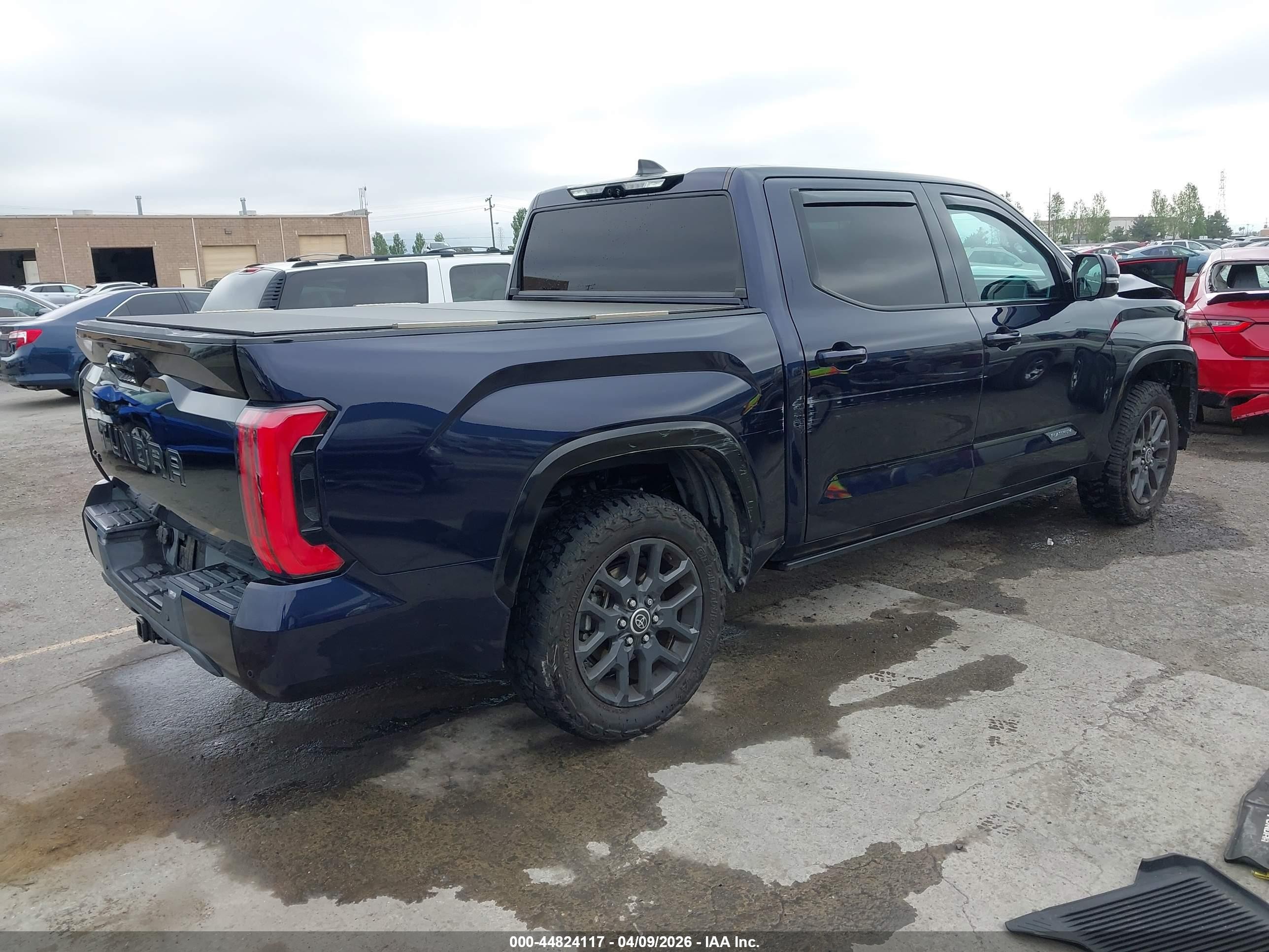 2023 Toyota Tundra VIN 5TFNA5DB7PX106863 IAAI salvage auction — Front End, Salvage (California), sold $20,900 on 2026-06-15 (photo 4)