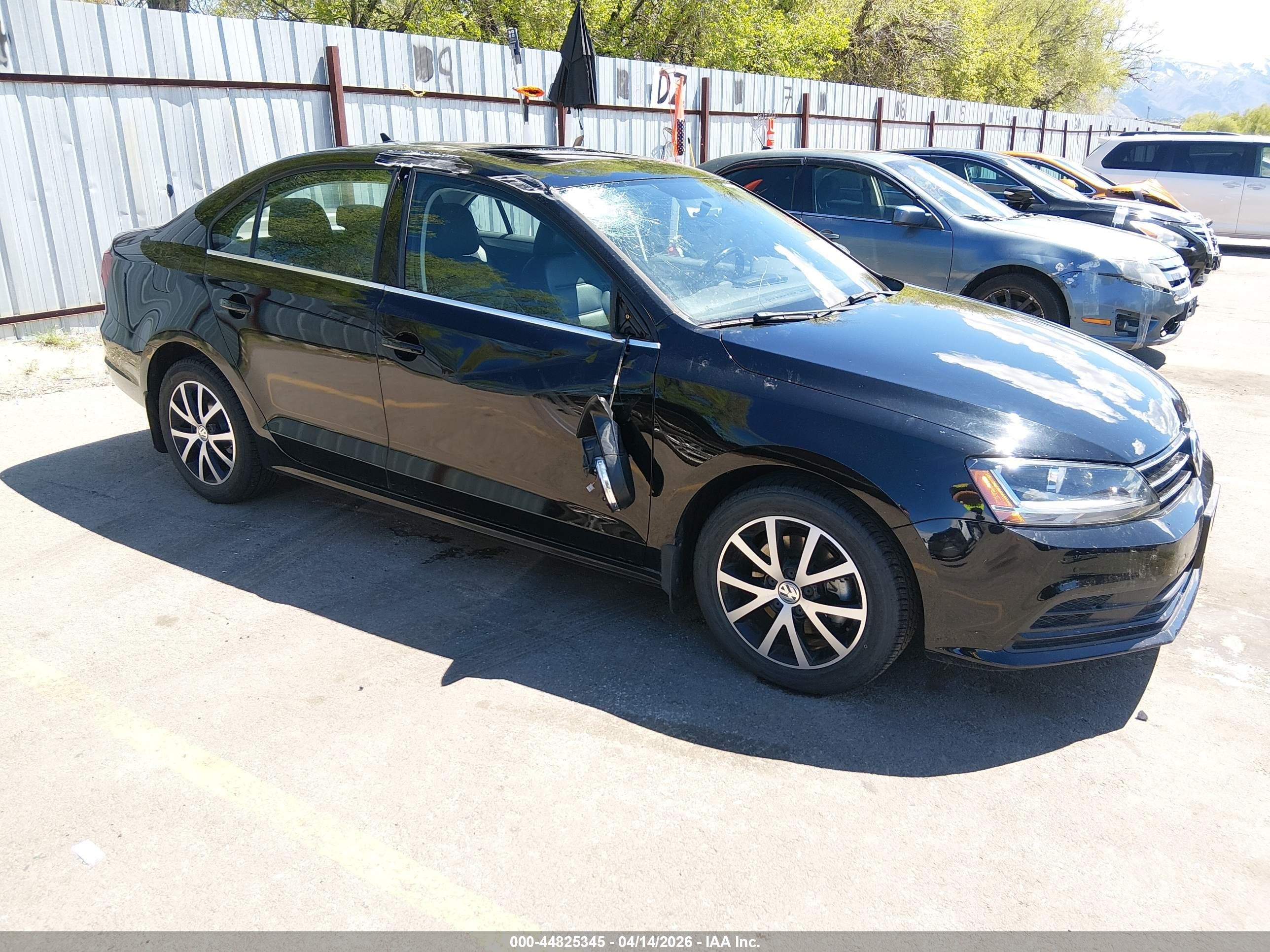 2017 Volkswagen Jetta VIN 3VWDB7AJ0HM404577 IAAI salvage auction — Side, Salvage (Idaho), sold $3,900 on 2026-07-09 (photo 1)