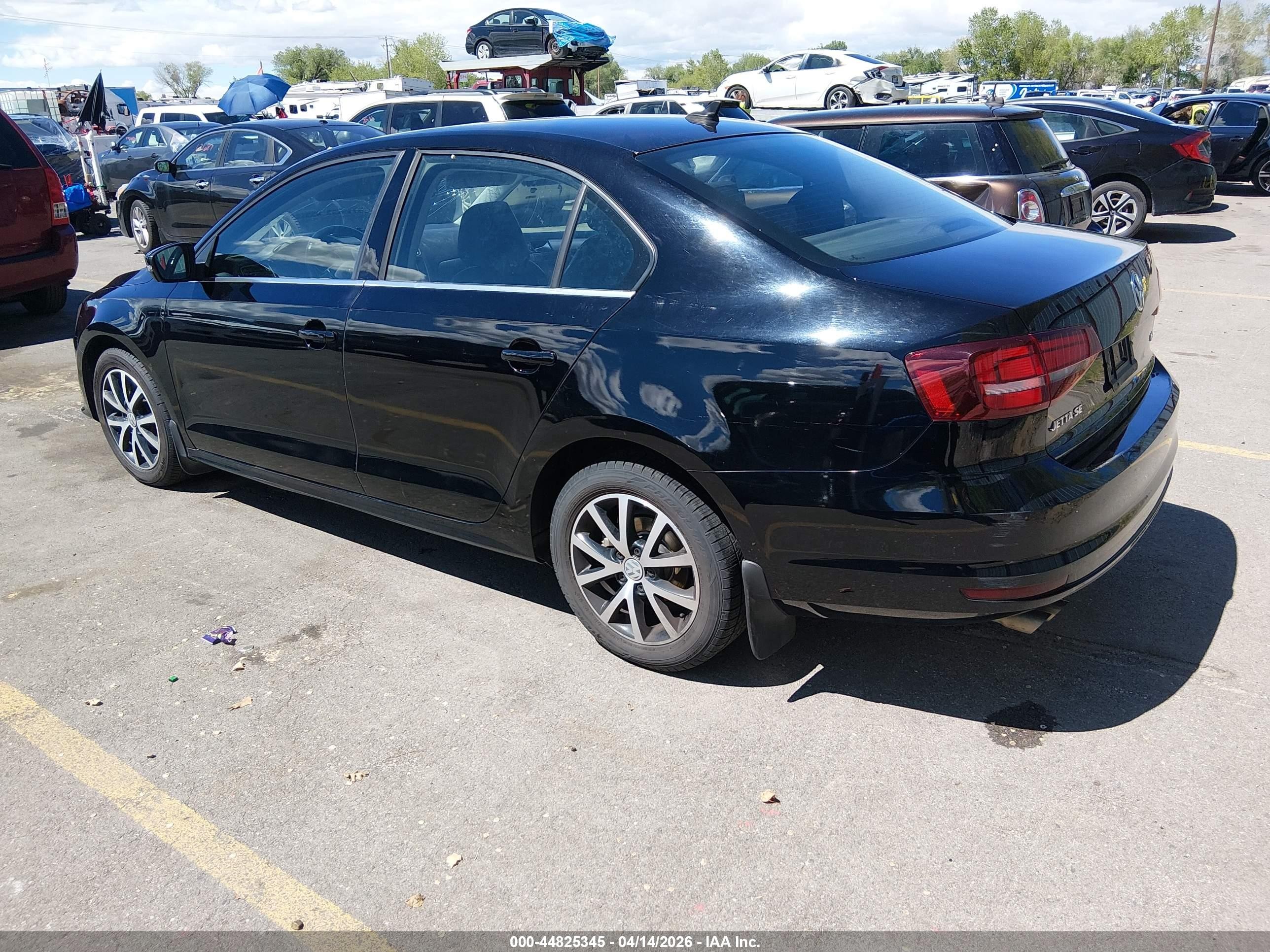 2017 Volkswagen Jetta VIN 3VWDB7AJ0HM404577 IAAI salvage auction — Side, Salvage (Idaho), sold $3,900 on 2026-07-09 (photo 3)