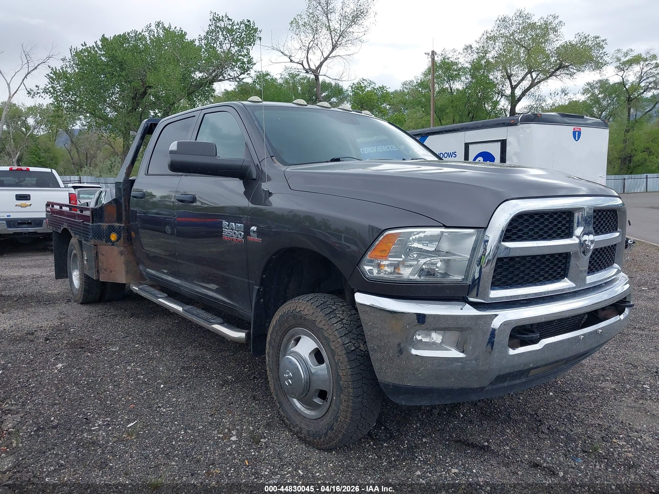 2017 Ram 3500 VIN 3C7WRTCL3HG678050 IAAI salvage auction — Rear End, Salvage (Idaho), sold $23,950 on 2026-07-09 (photo 1)