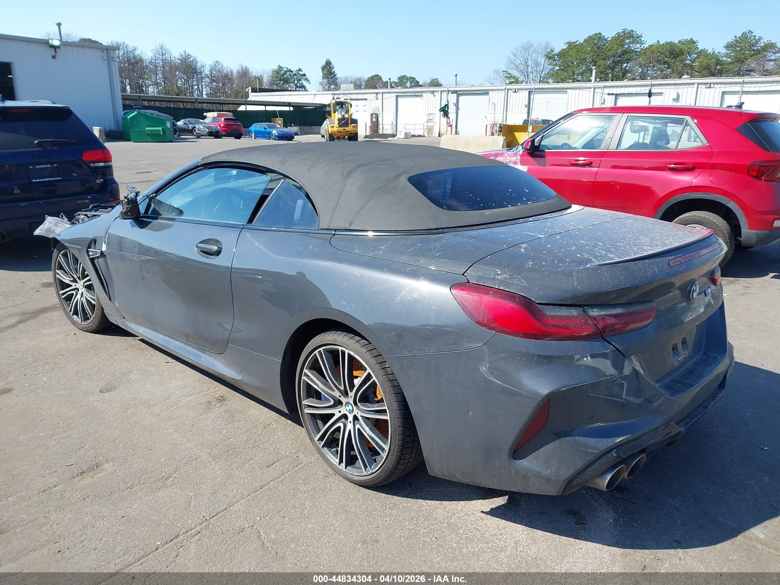 2020 BMW M8 VIN WBSDZ0C09LCD54567 IAAI salvage auction — Front End, Mv-907A (New York), sold $17,250 on 2026-06-23 (photo 3)