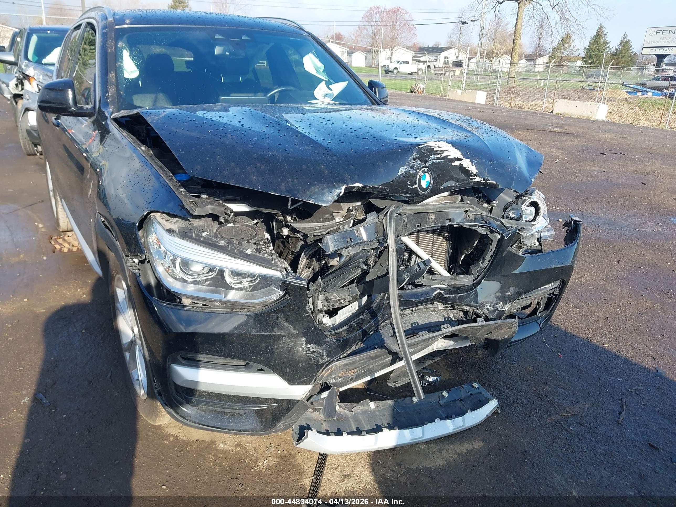2020 BMW X3 VIN 5UXTY5C01LLT36711 IAAI salvage auction — Front End, Clear (Michigan), sold $5,800 on 2026-10-06 (photo 6)