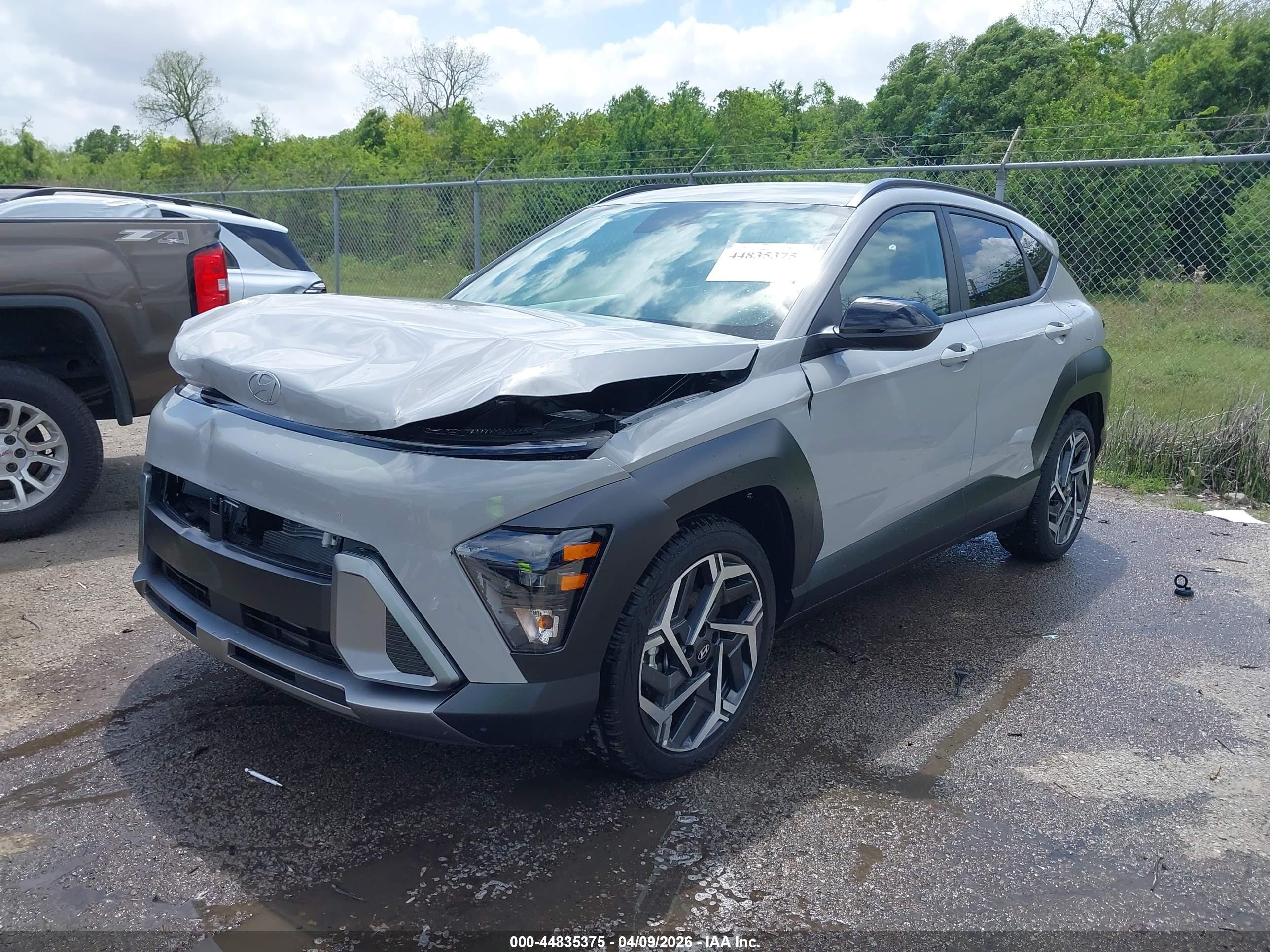 2026 Hyundai Kona VIN KM8HD3A32TU384342 IAAI salvage auction — Front End, Salvage (Louisiana), sold $11,025 on 2026-10-06 (photo 2)