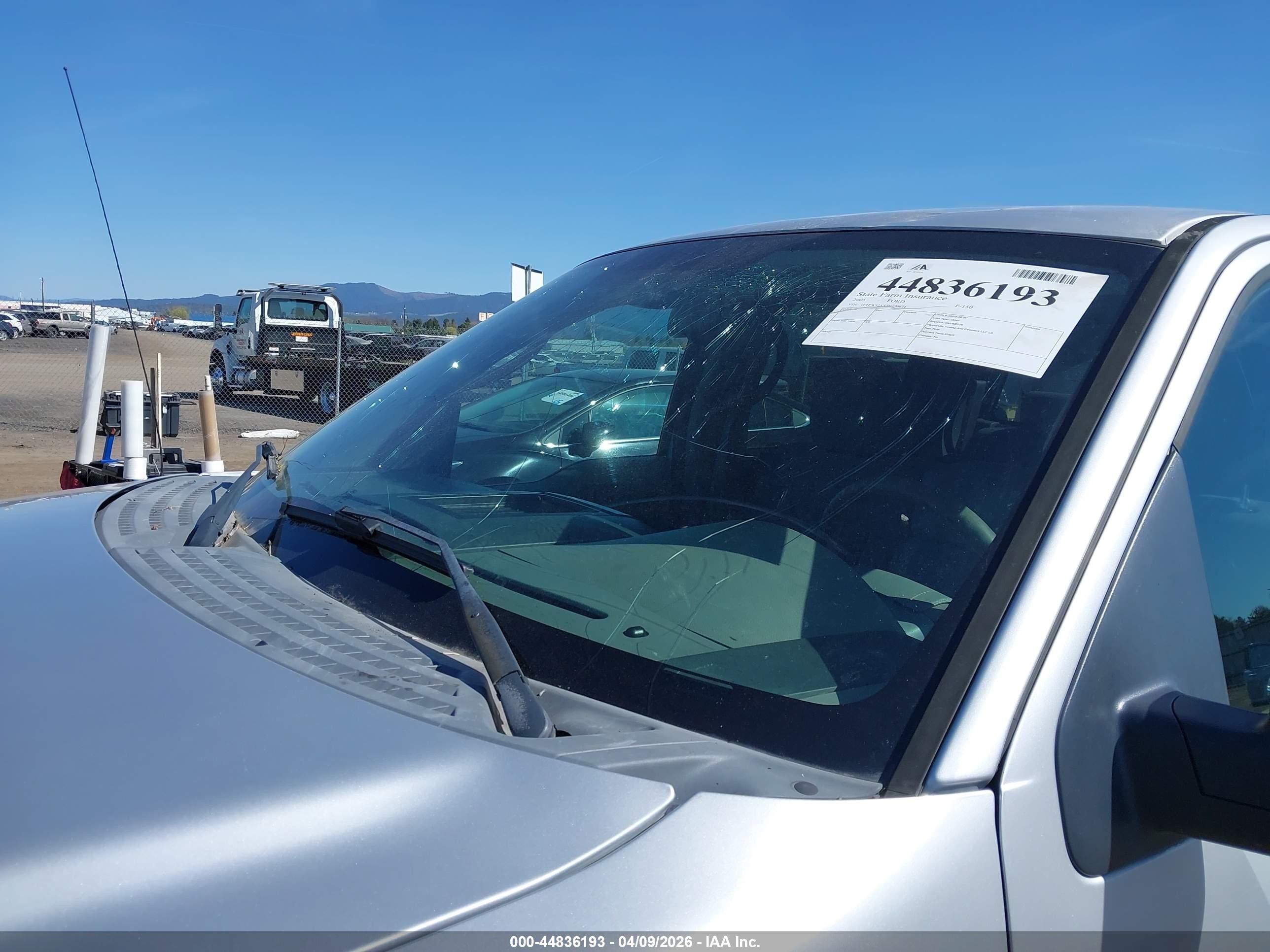 2005 Ford F-150 VIN 1FTPW125X5FA26671 IAAI salvage auction — Front End, Clear (Washington), sold $650 on 2026-07-07 (photo 6)