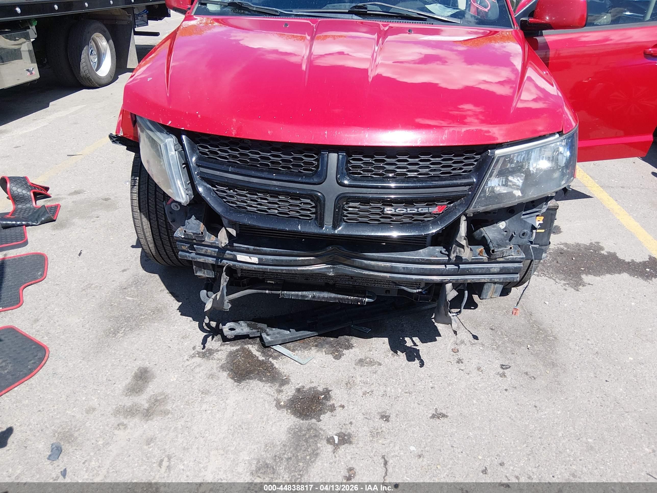 2015 Dodge Journey VIN 3C4PDDGG9FT675855 IAAI salvage auction — Front End, Salvage (Utah), sold $325 on 2026-07-09 (photo 6)