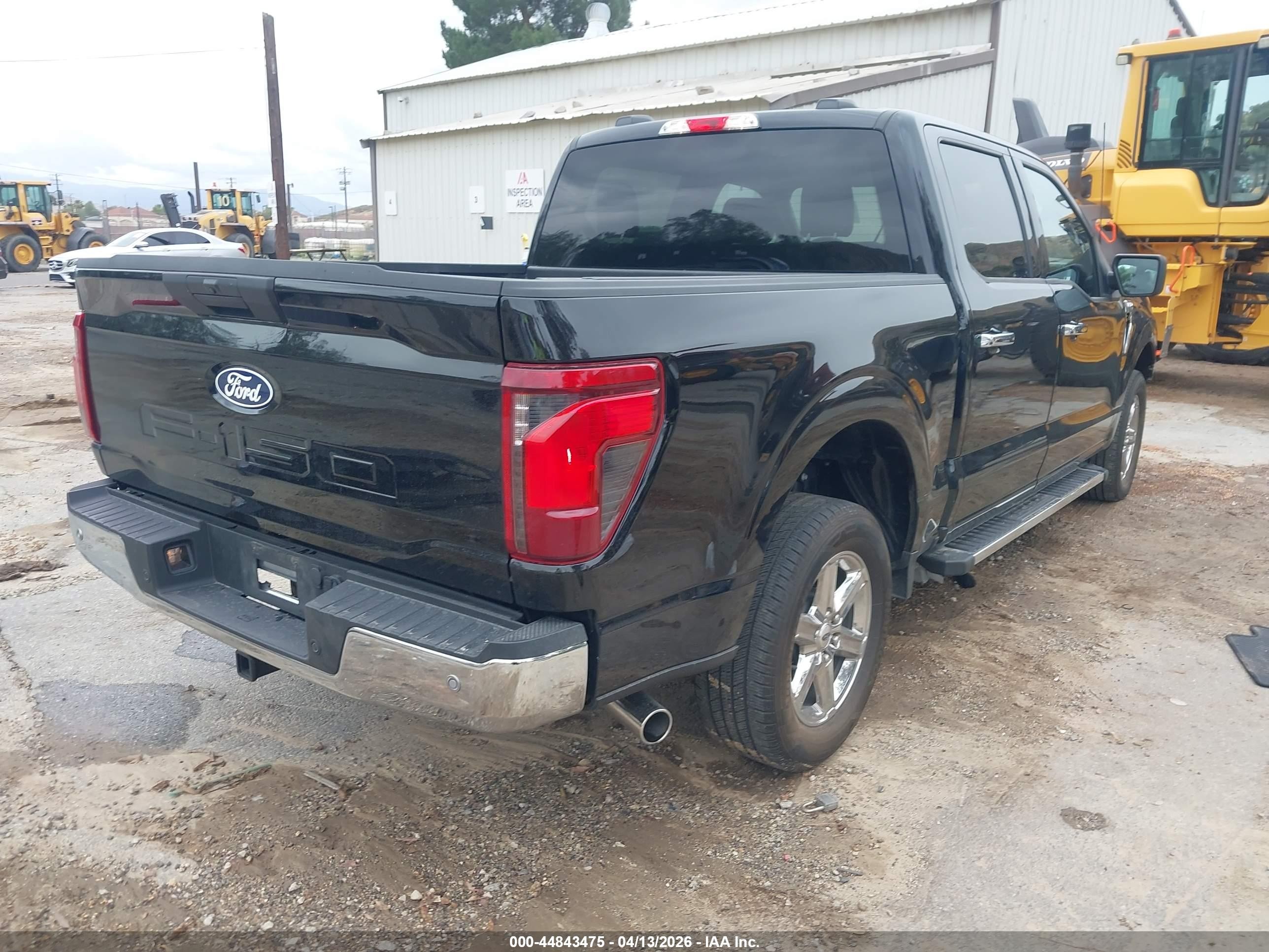 2025 Ford F-150 VIN 1FTEW3K57SKE28203 IAAI salvage auction — Front End, Salvage (California), sold $16,900 on 2026-07-10 (photo 4)