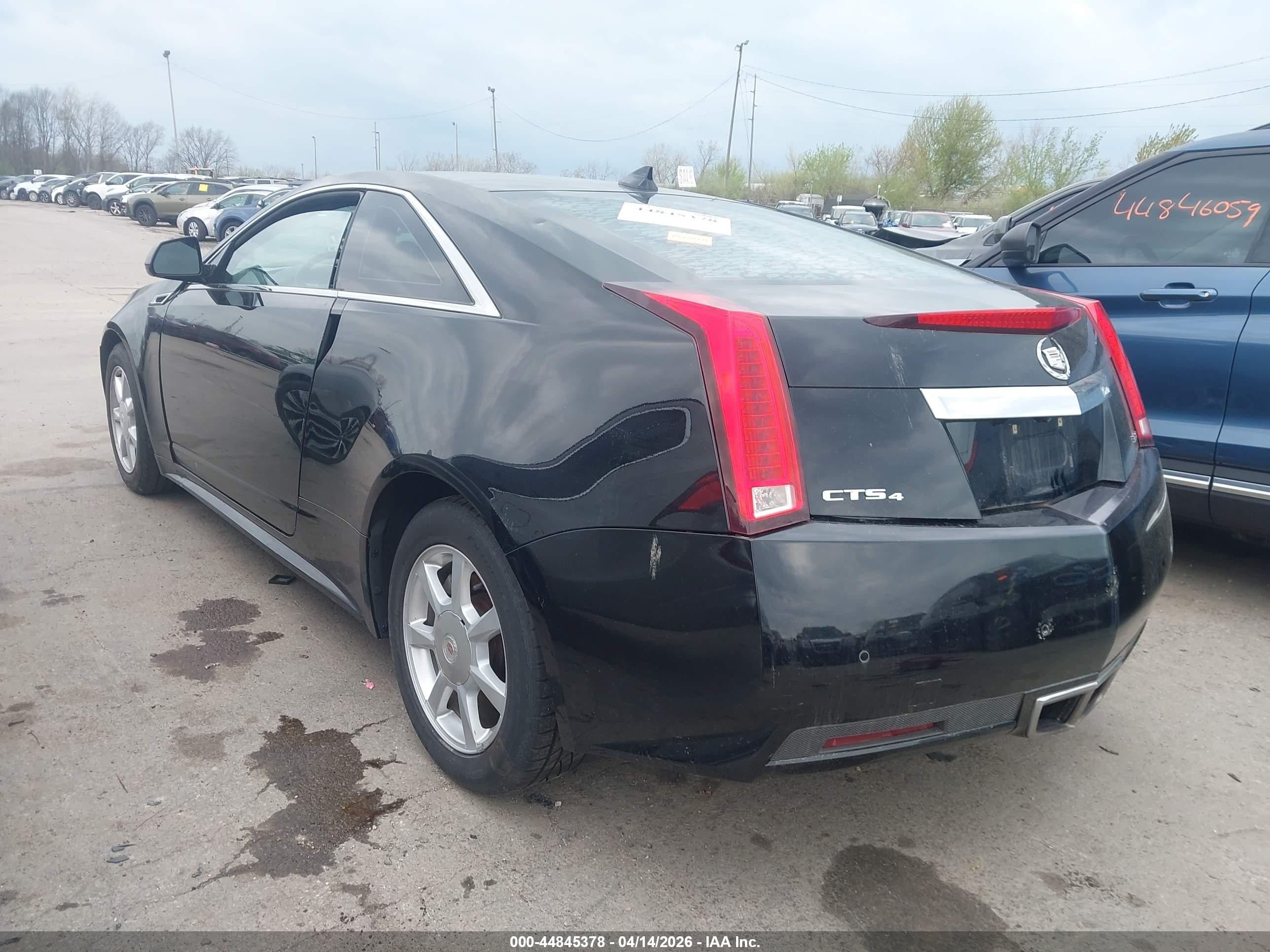 2012 Cadillac Cts VIN 1G6DL1E3XC0158645 IAAI salvage auction — Hail, Salvage (Ohio), sold $400 on 2026-06-09 (photo 3)