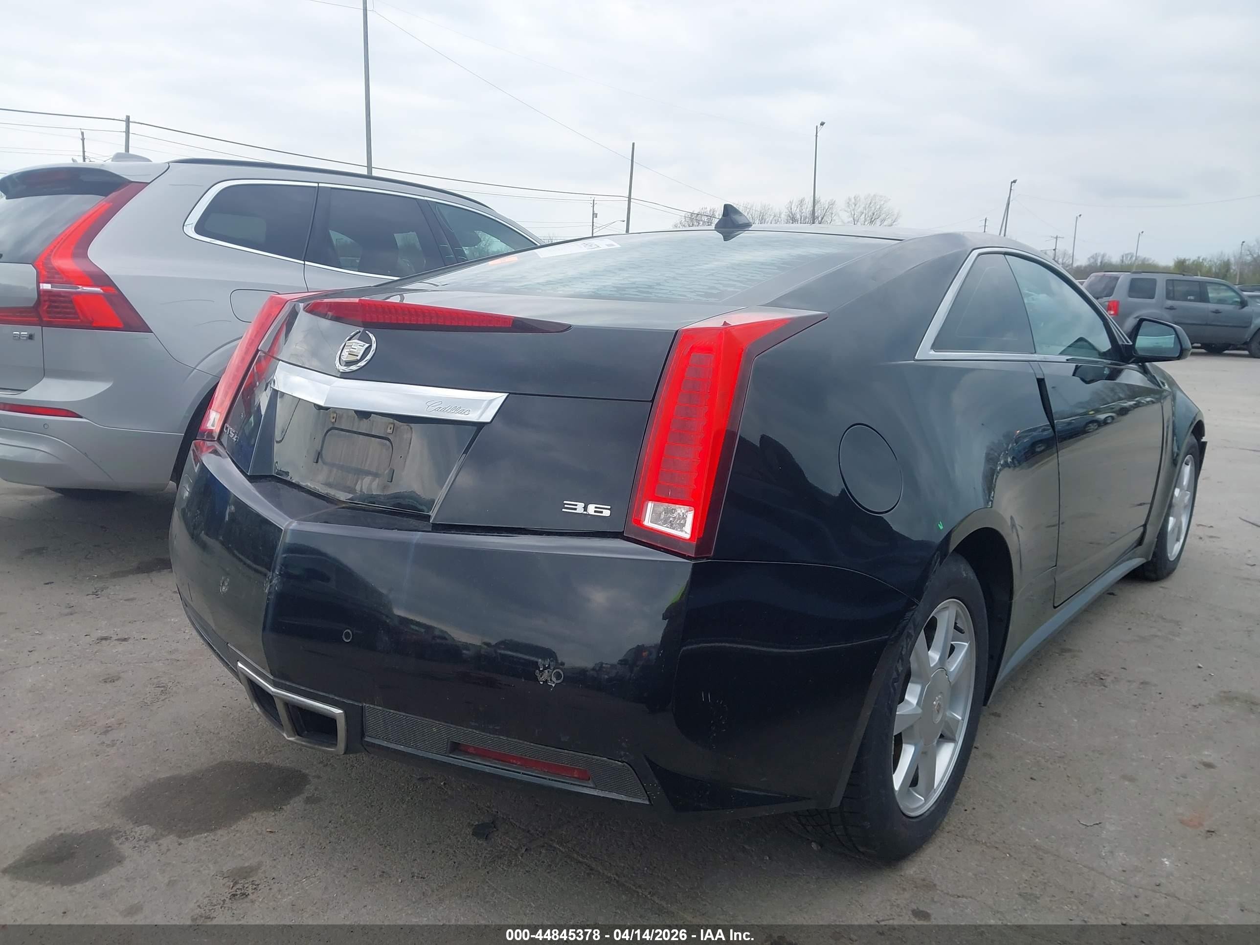 2012 Cadillac Cts VIN 1G6DL1E3XC0158645 IAAI salvage auction — Hail, Salvage (Ohio), sold $400 on 2026-06-09 (photo 4)