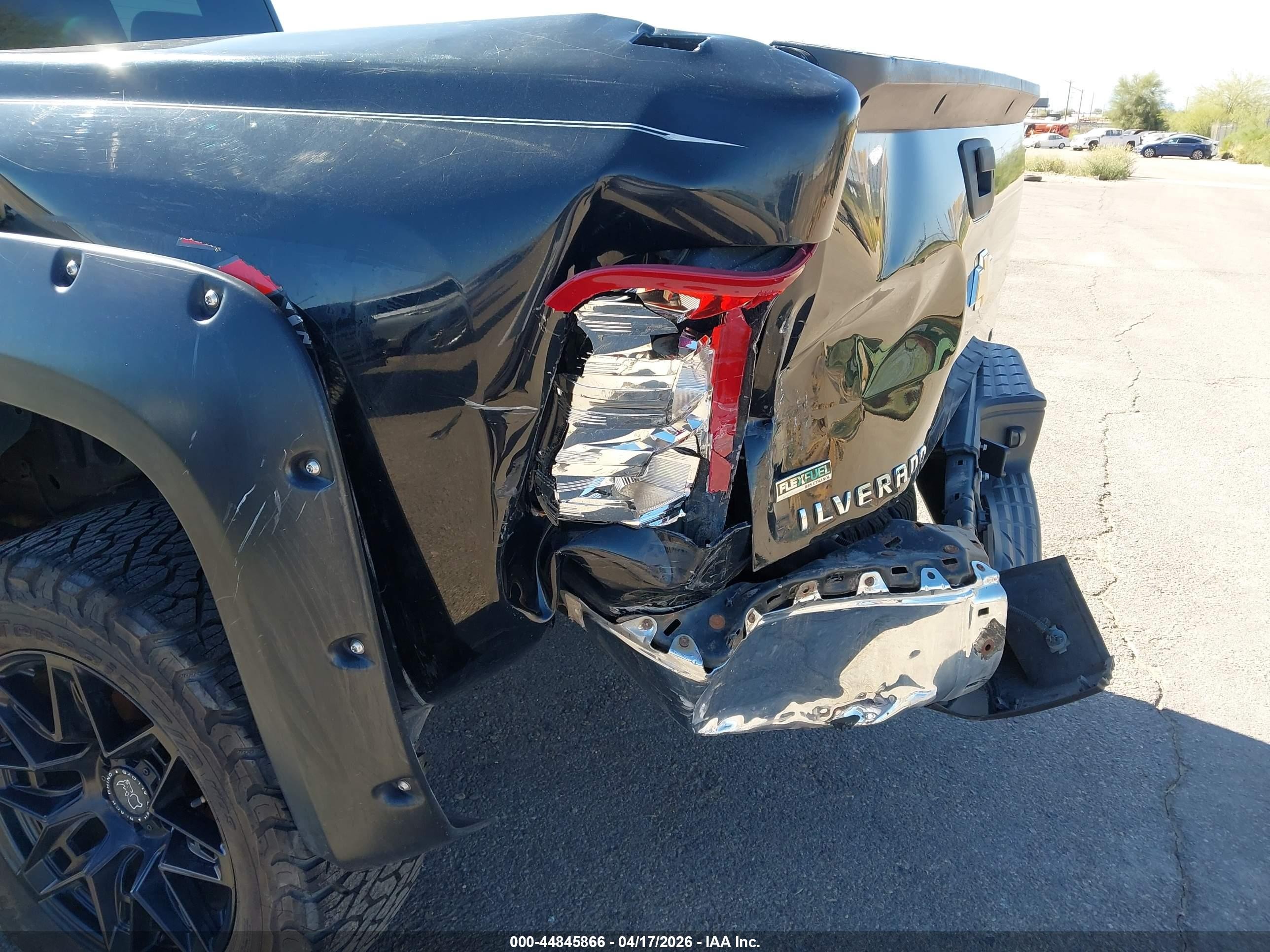 2012 Chevrolet Silverado 1500 VIN 1GCRKSE74CZ224097 IAAI salvage auction — Rear End, Salvage (Arizona), sold $3,700 on 2026-06-25 (photo 6)