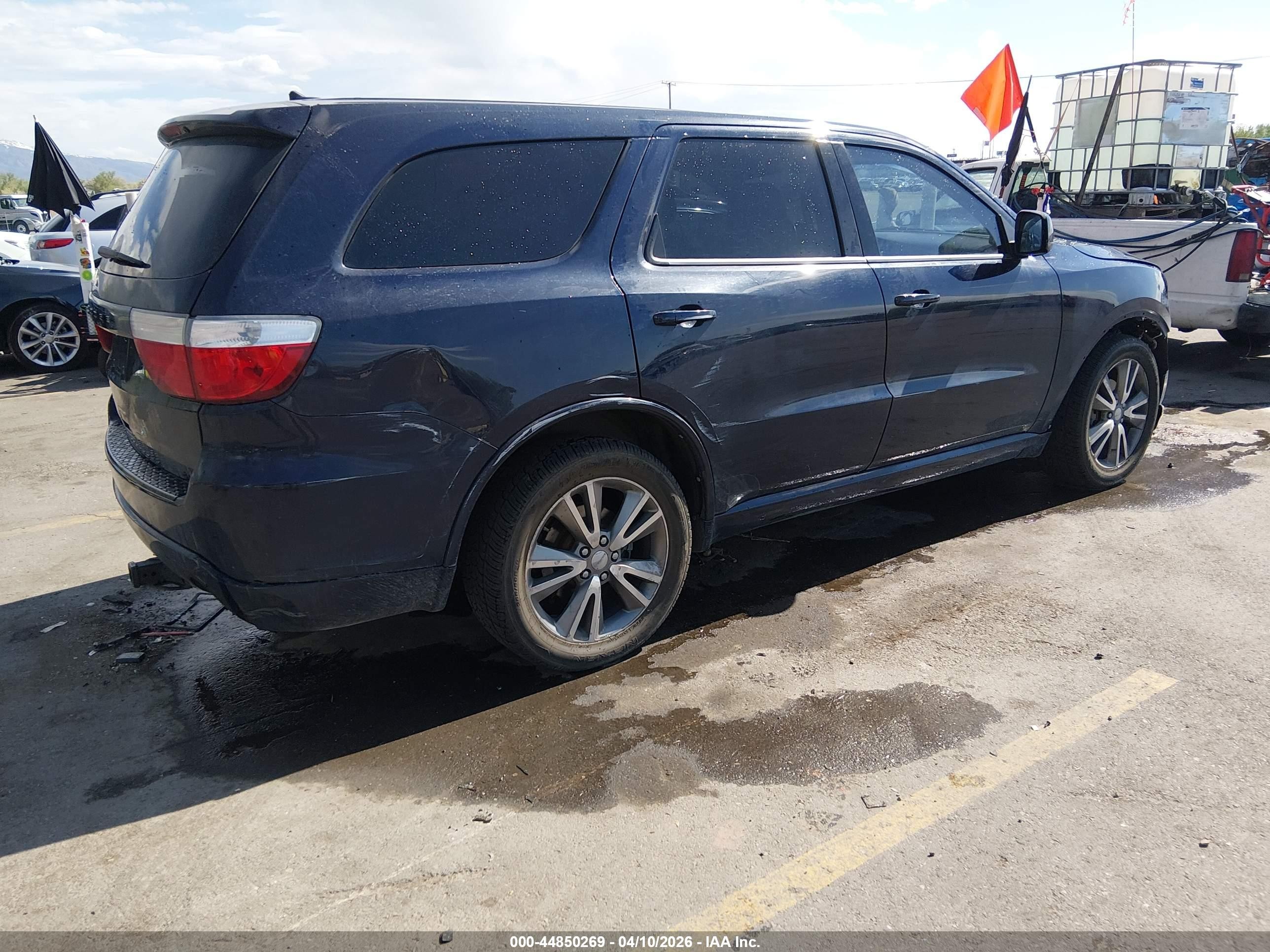 2013 Dodge Durango VIN 1C4RDJAG0DC629033 IAAI salvage auction — Front End, Salvage (Utah), sold $1,025 on 2026-07-09 (photo 4)