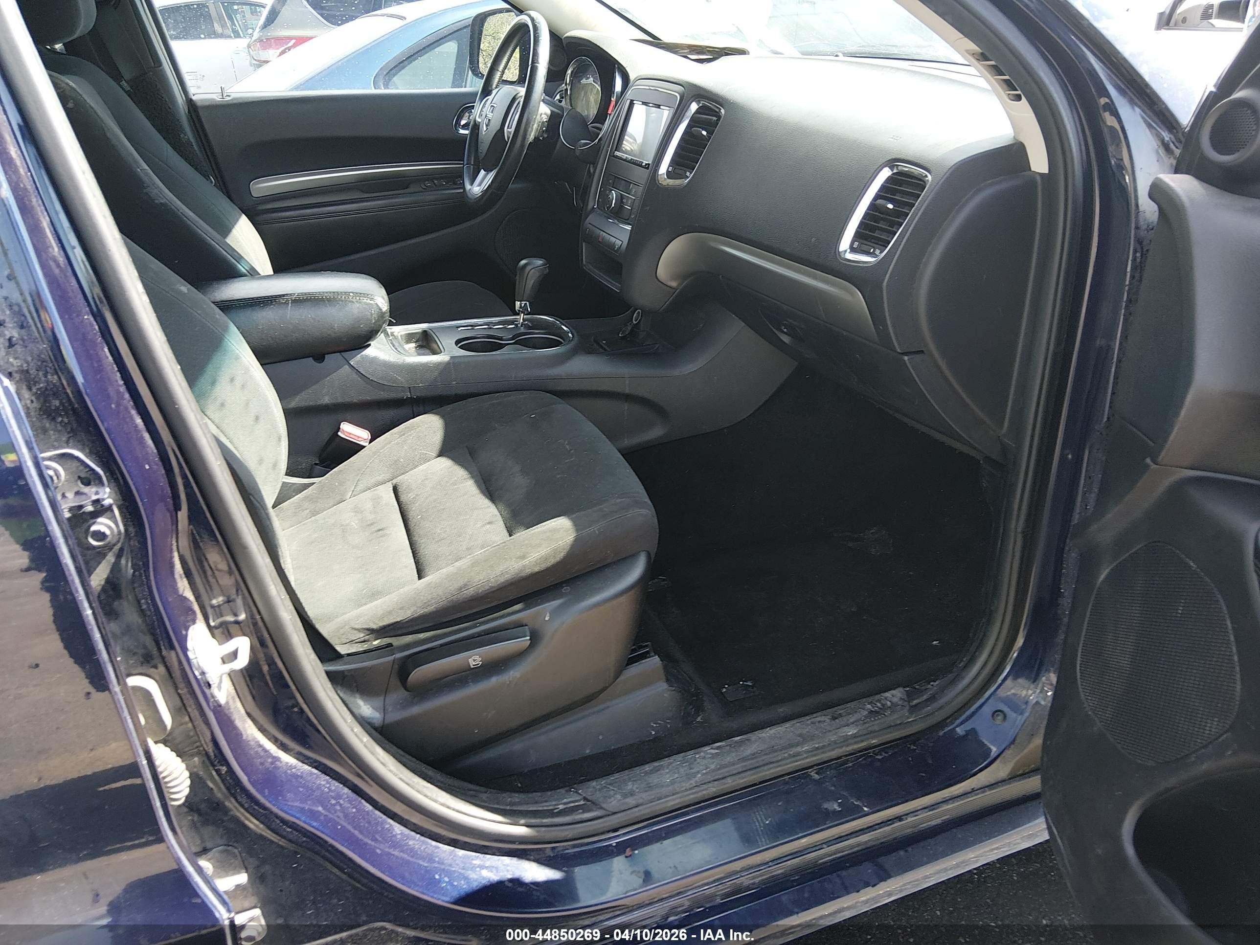 2013 Dodge Durango VIN 1C4RDJAG0DC629033 IAAI salvage auction — Front End, Salvage (Utah), sold $1,025 on 2026-07-09 (photo 5)