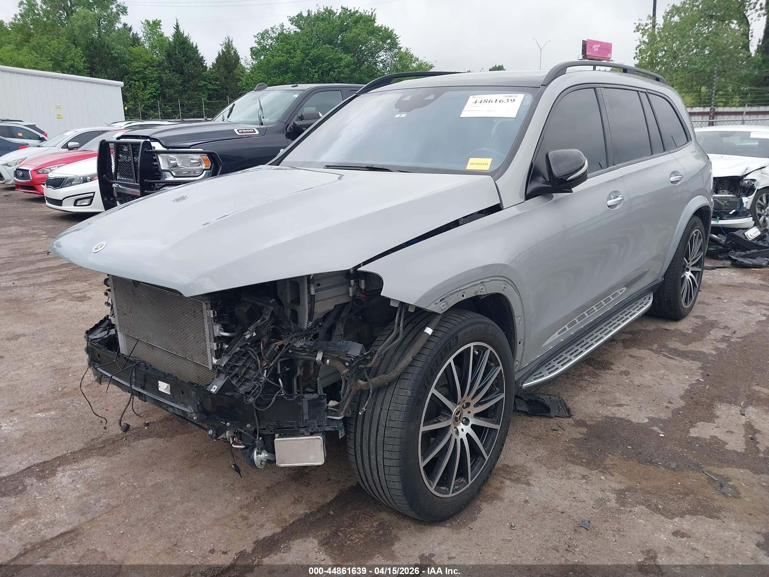 2024 Mercedes-benz Gls-klasse VIN 4JGFF5KE2RB140434 IAAI salvage auction — Front End, Salvage (Florida), sold $34,800 on 2026-08-12 (photo 2)