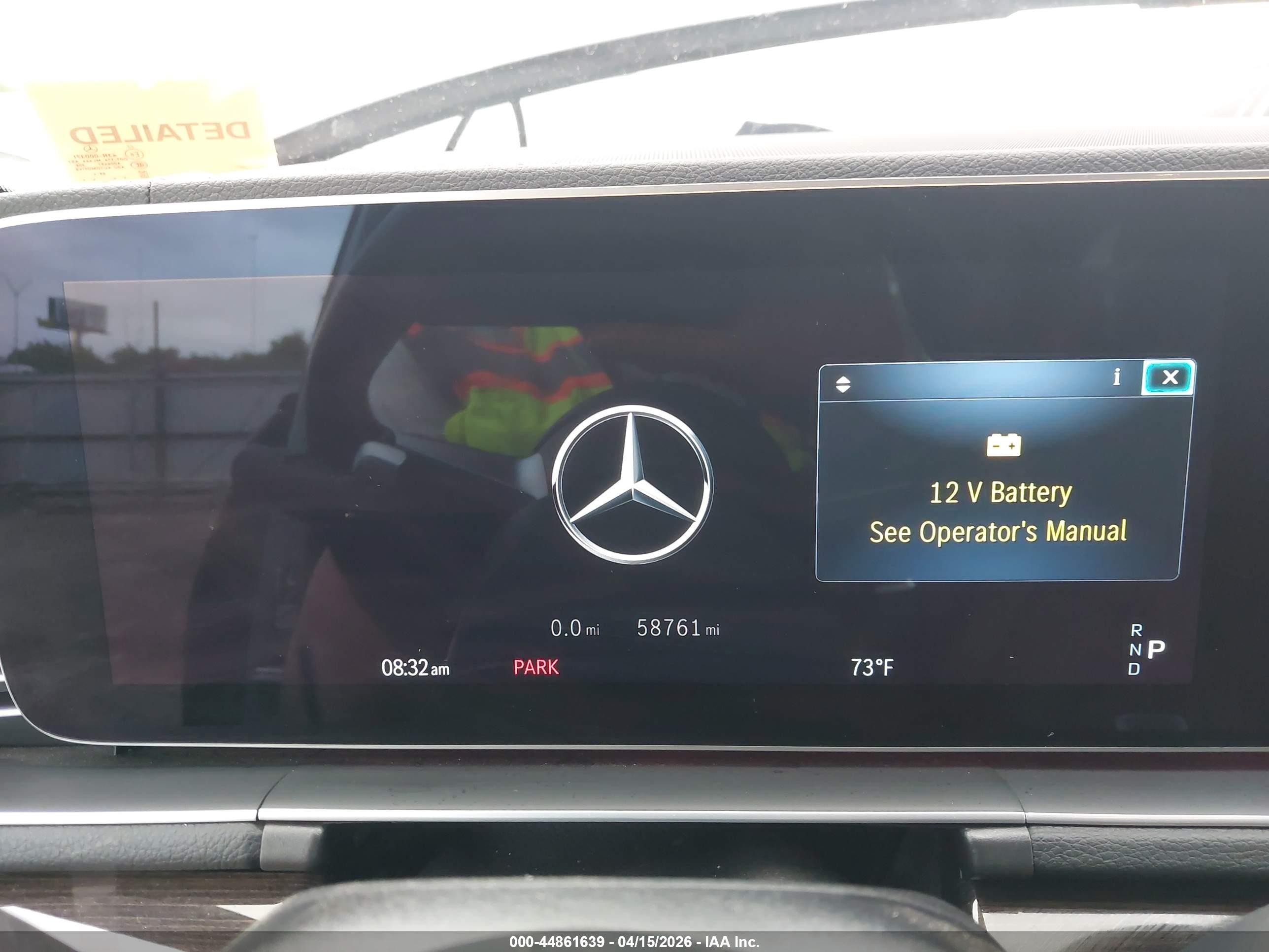 2024 Mercedes-benz Gls-klasse VIN 4JGFF5KE2RB140434 IAAI salvage auction — Front End, Salvage (Florida), sold $34,800 on 2026-08-12 (photo 7)