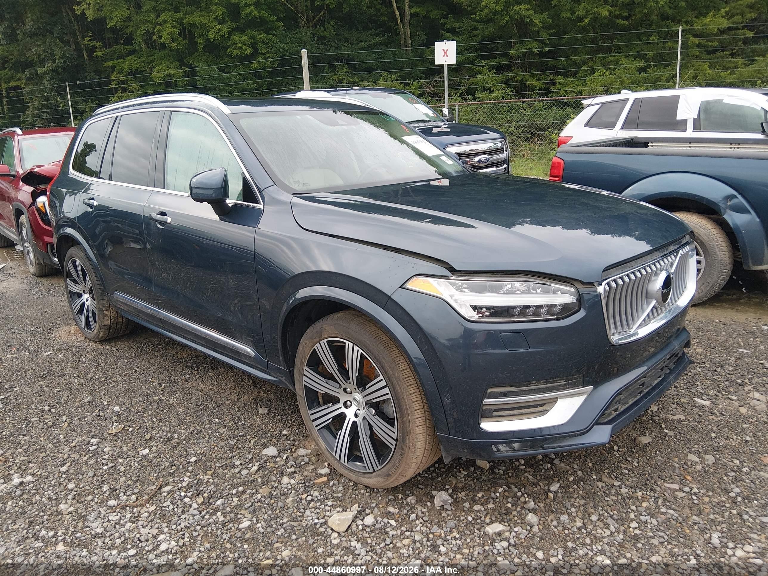 2021 Volvo XC90 VIN YV4A22PL6M1681708 — IAAI salvage auction photo