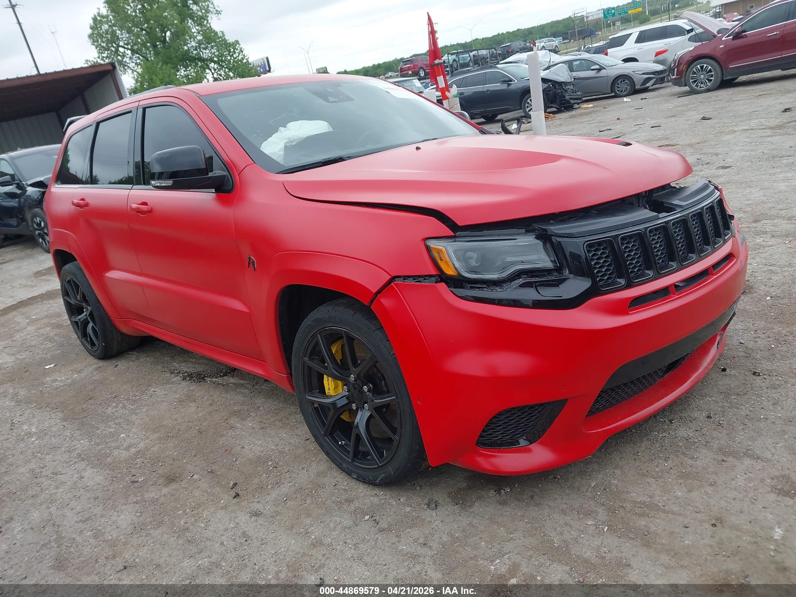 2021 Jeep Grand Cherokee VIN 1C4RJFN97MC756850 — IAAI salvage auction photo