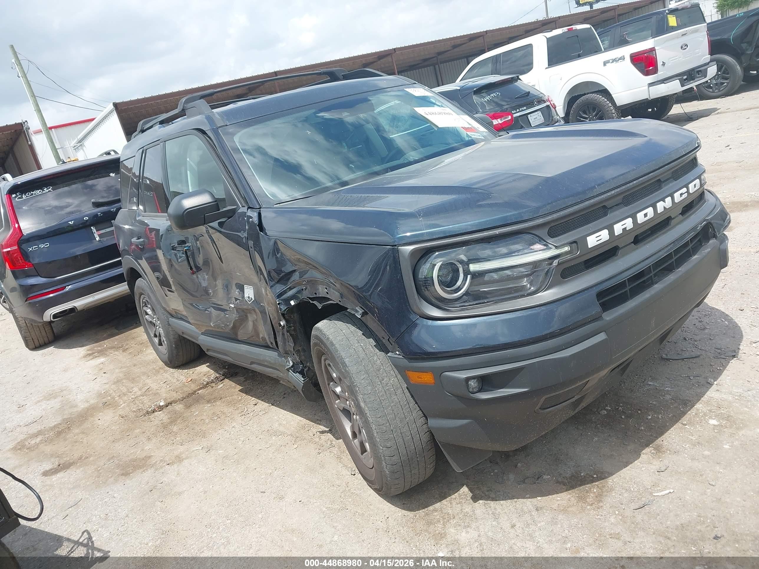 2021 Ford Bronco Sport VIN 3FMCR9B69MRA98469 — IAAI salvage auction photo