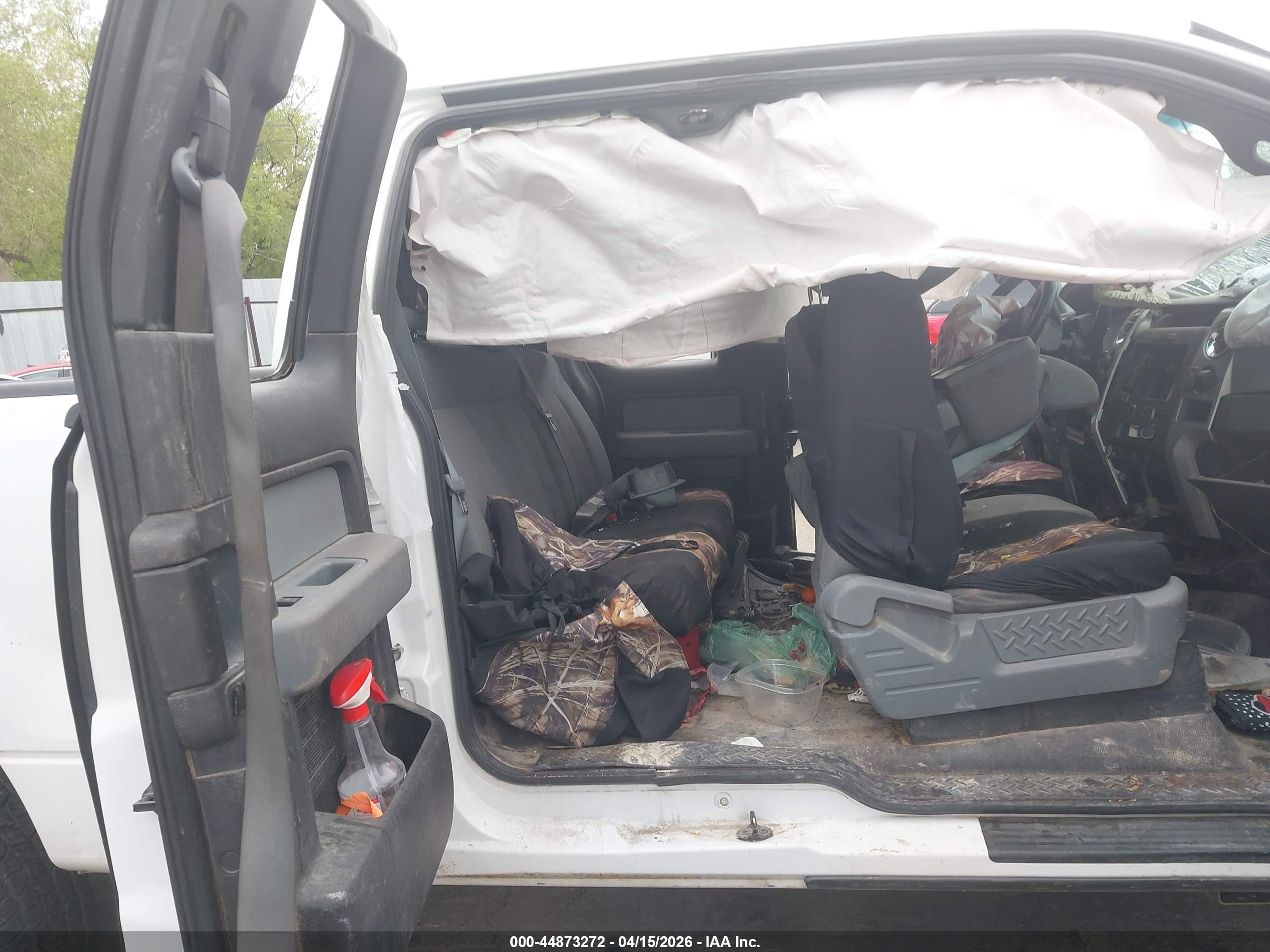 2012 Ford F-150 VIN 1FTFX1EF5CKE39390 IAAI salvage auction — Front & Rear, Salvage (Utah), sold $400 on 2026-07-09 (photo 8)