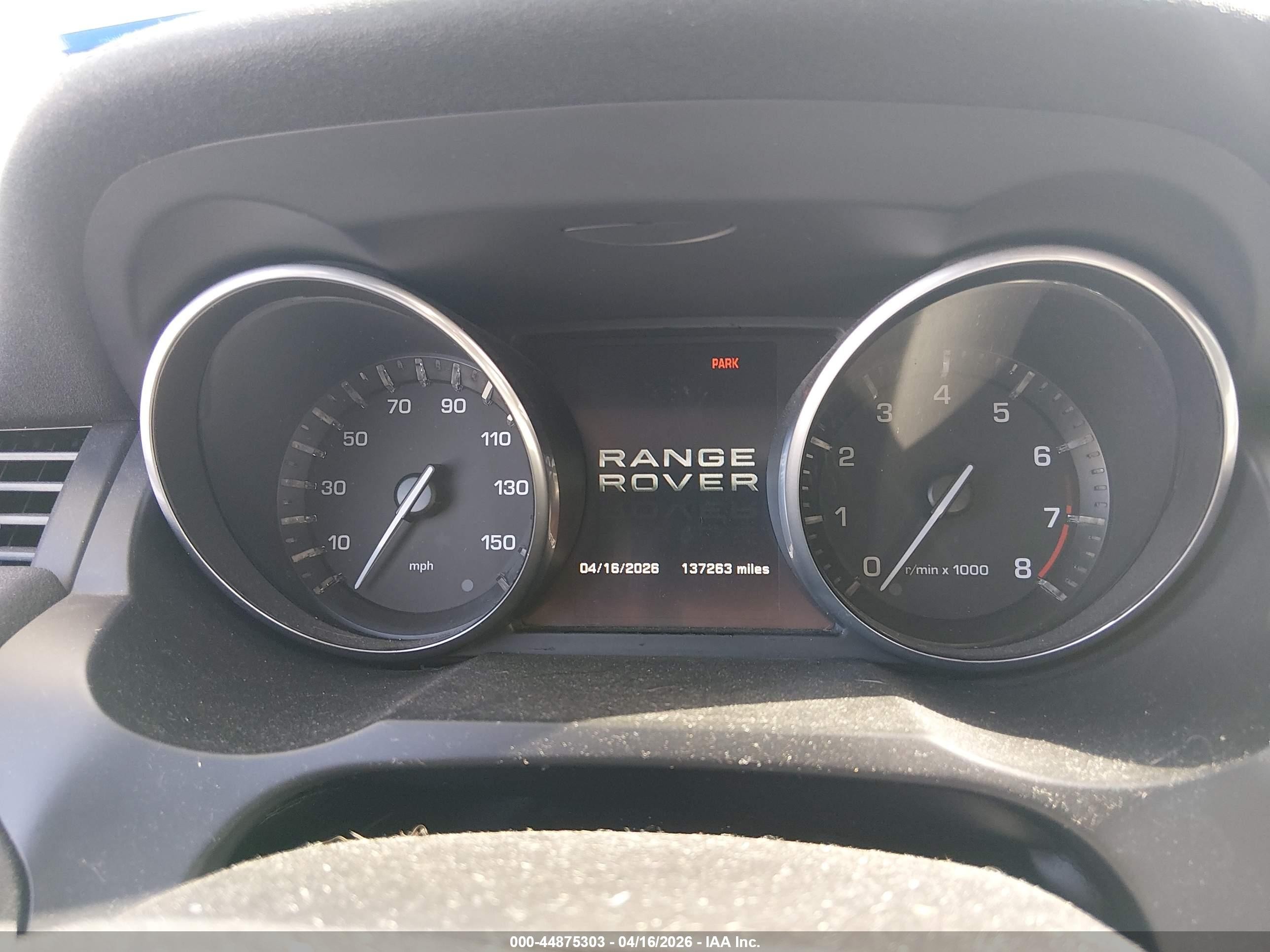 2013 Land Rover Range Rover Evoque VIN SALVN2BG3DH799852 IAAI salvage auction — Side, Original (Texas), sold $1,675 on 2026-06-30 (photo 7)