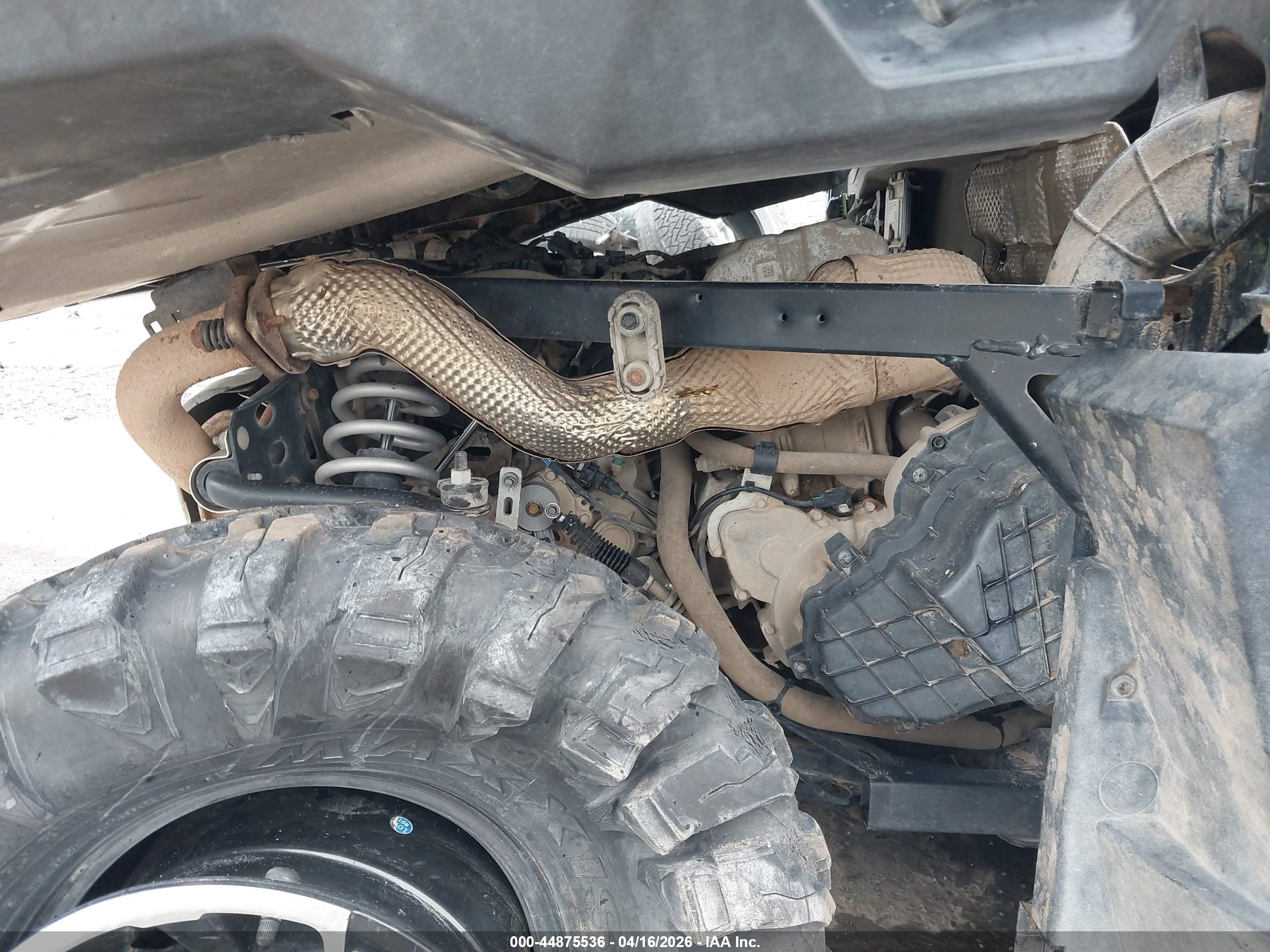 2019 Polaris Ranger VIN 4XARRU99XK8899936 IAAI salvage auction — Front & Rear, Salvage (Idaho), sold $2,800 on 2026-07-09 (photo 8)