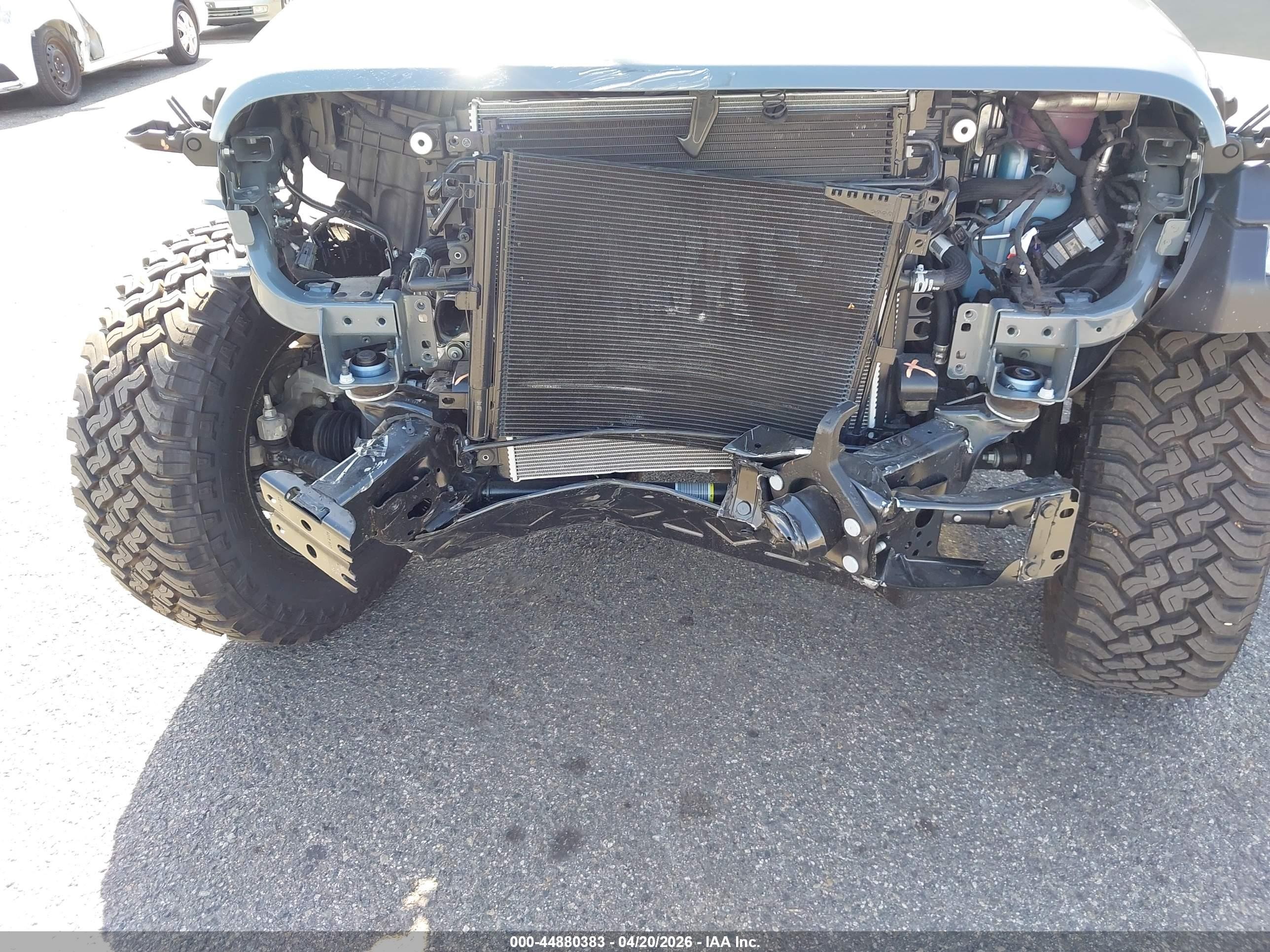 2026 Jeep Wrangler VIN 1C4PJXDN5TW166722 IAAI salvage auction — Front End, Salvage (California), sold $16,550 on 2026-06-29 (photo 6)
